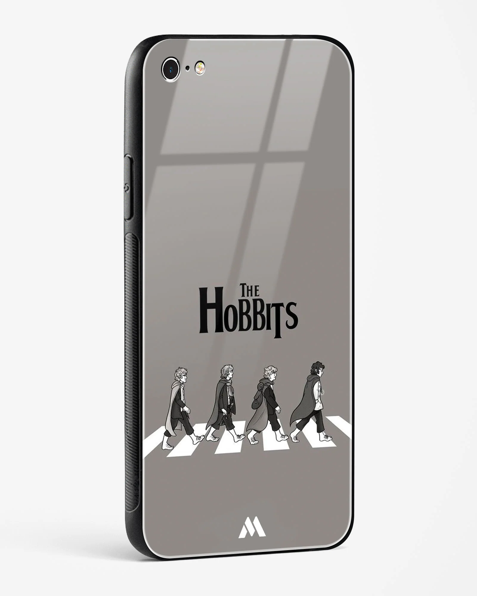 Hobbits at the Abbey Road Crossing Glass Case Phone Cover (Apple) - Image 56