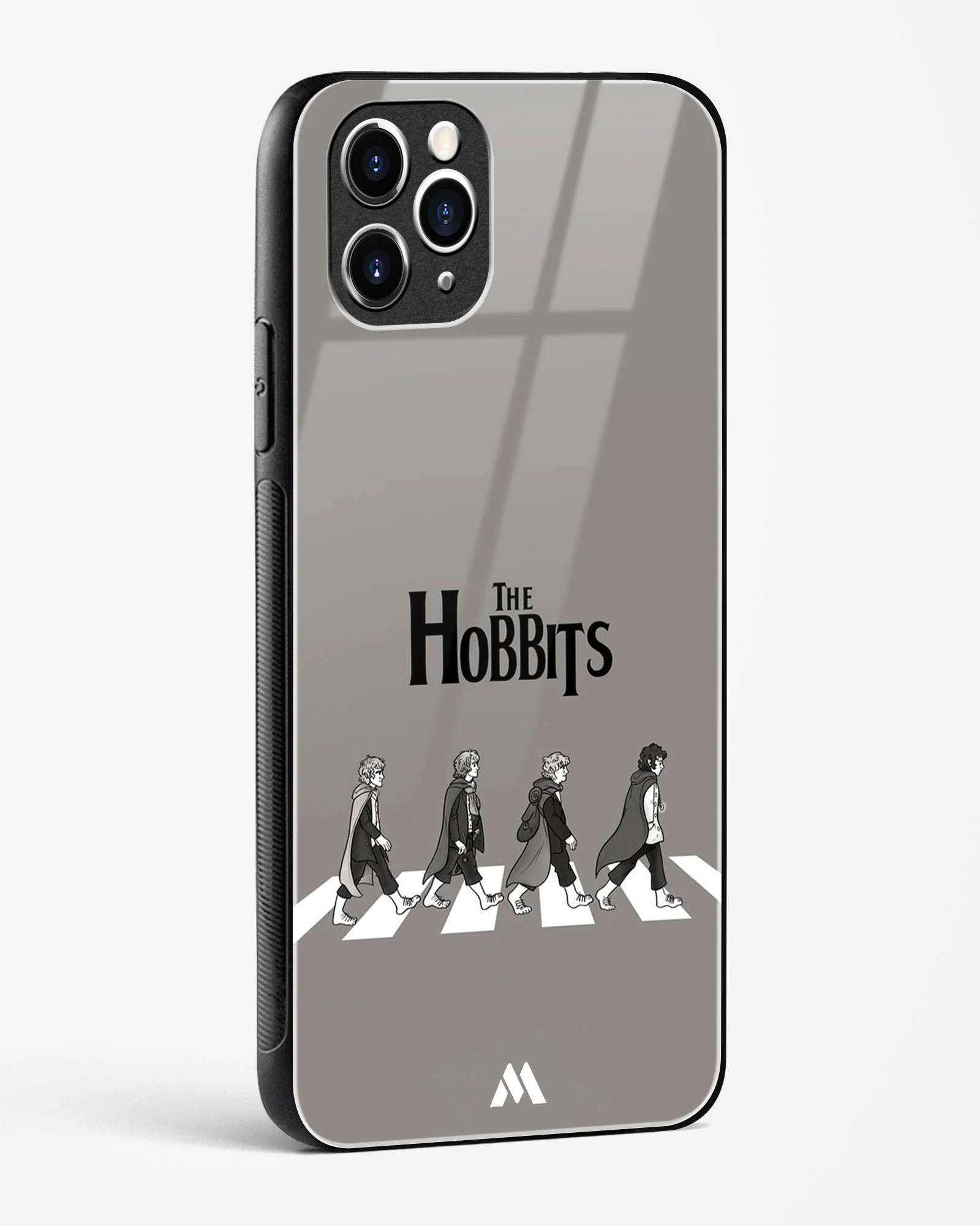 Hobbits at the Abbey Road Crossing Glass Case Phone Cover (Apple) - Image 6