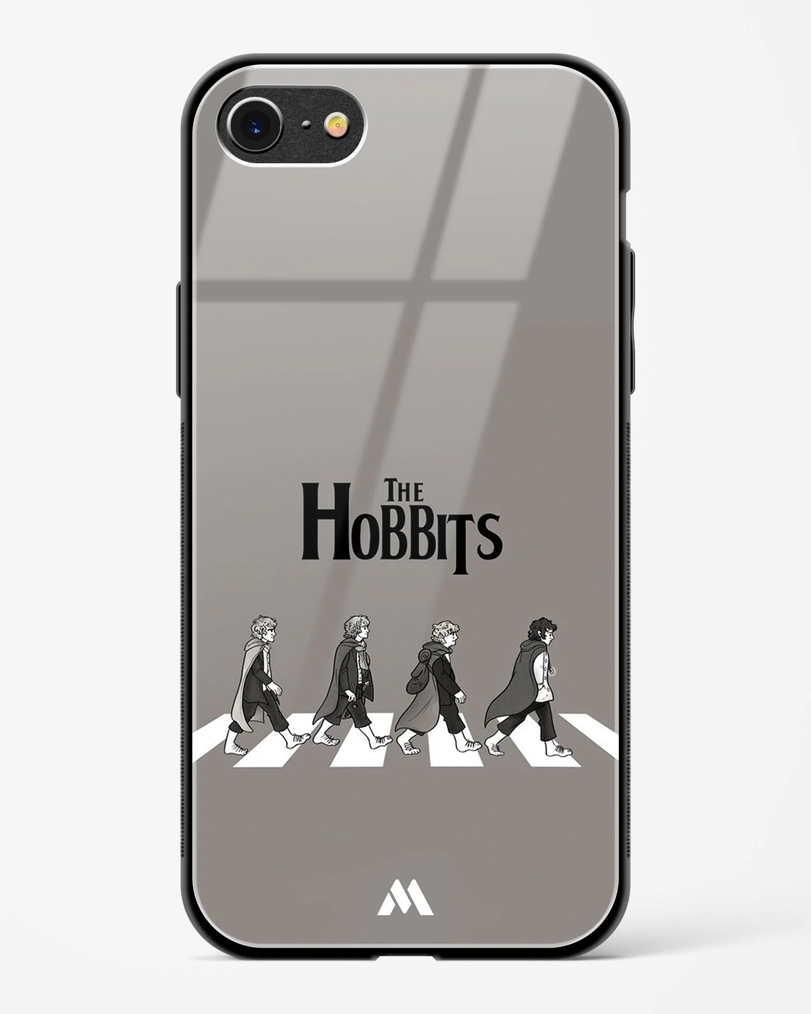Hobbits at the Abbey Road Crossing Glass Case Phone Cover (Apple) - Image 67