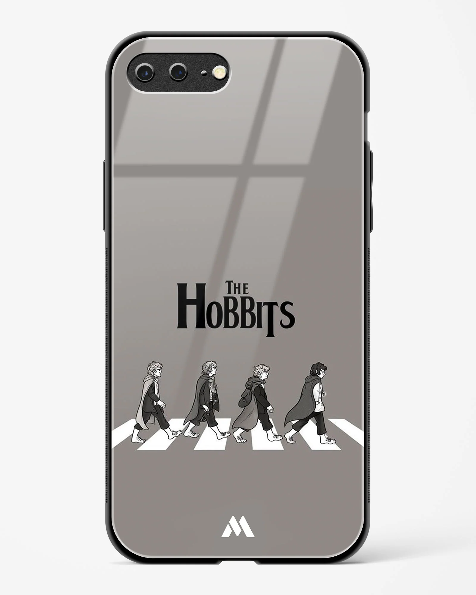 Hobbits at the Abbey Road Crossing Glass Case Phone Cover (Apple) - Image 69