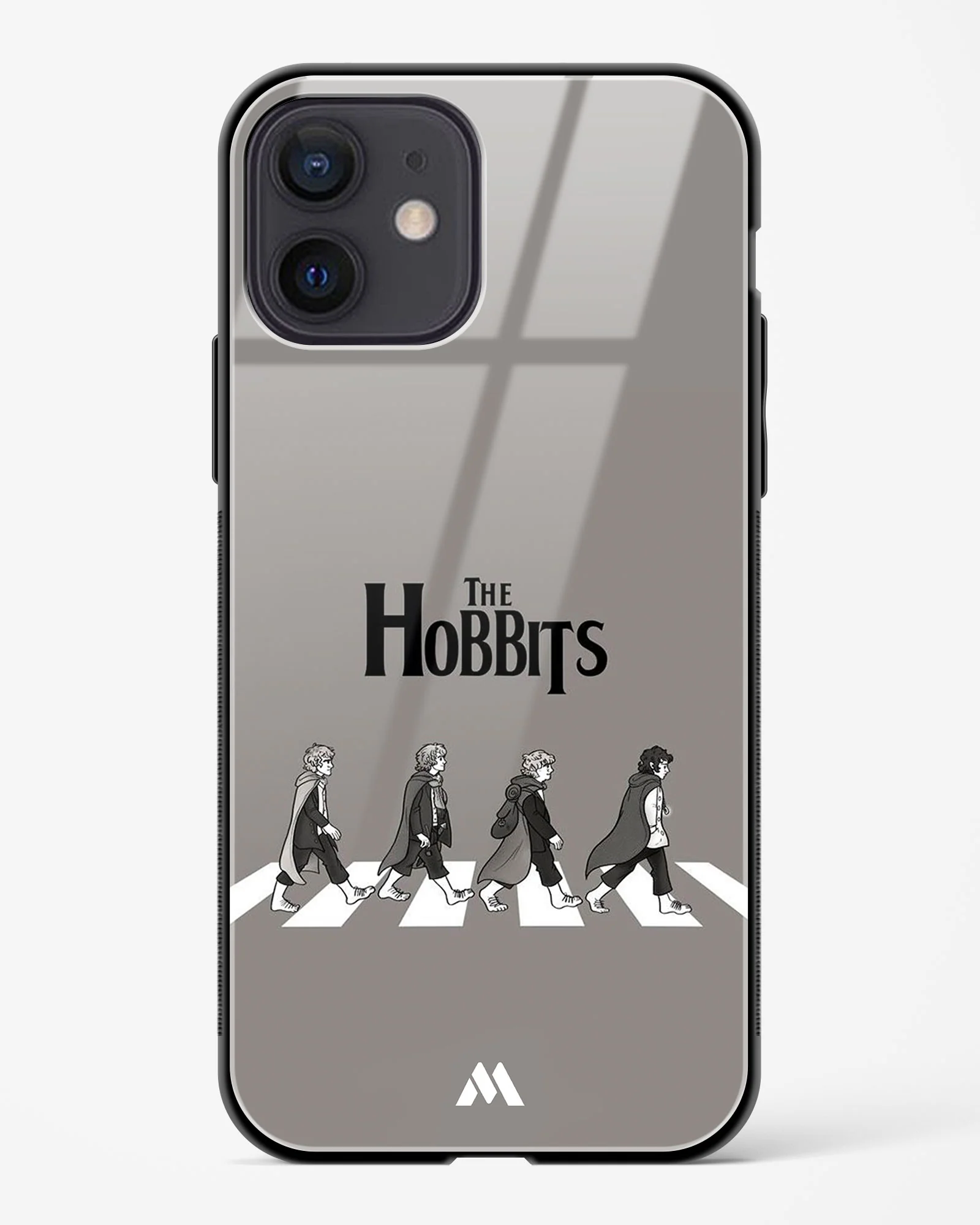 Hobbits at the Abbey Road Crossing Glass Case Phone Cover (Apple) - Image 7