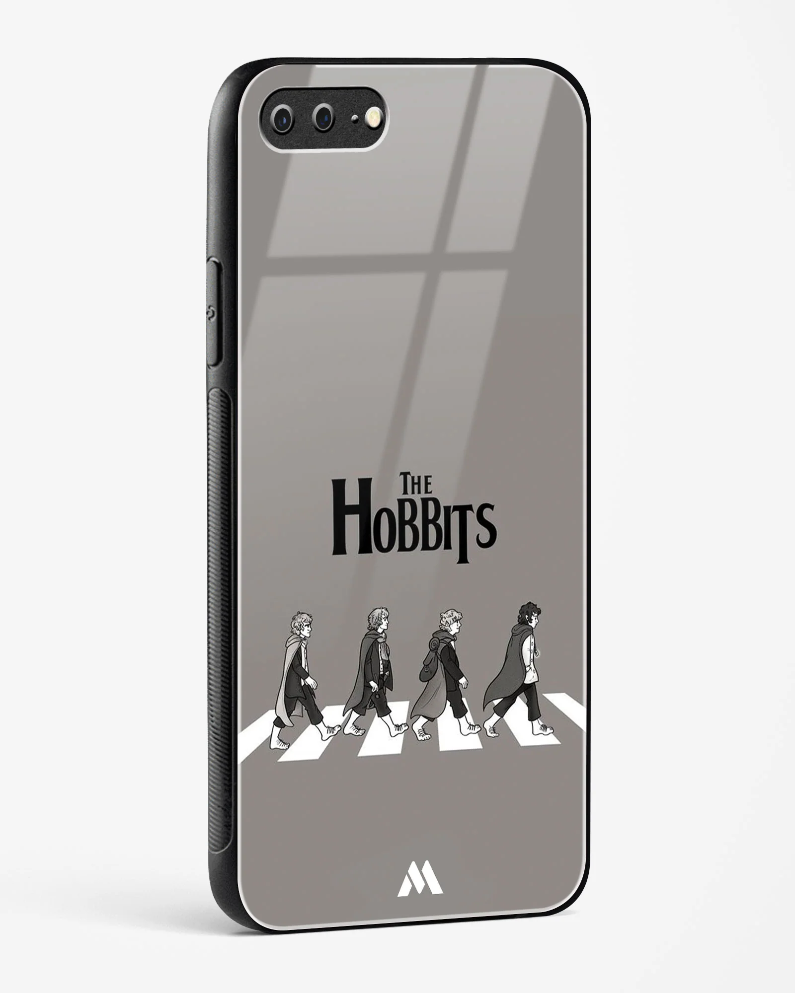 Hobbits at the Abbey Road Crossing Glass Case Phone Cover (Apple) - Image 70