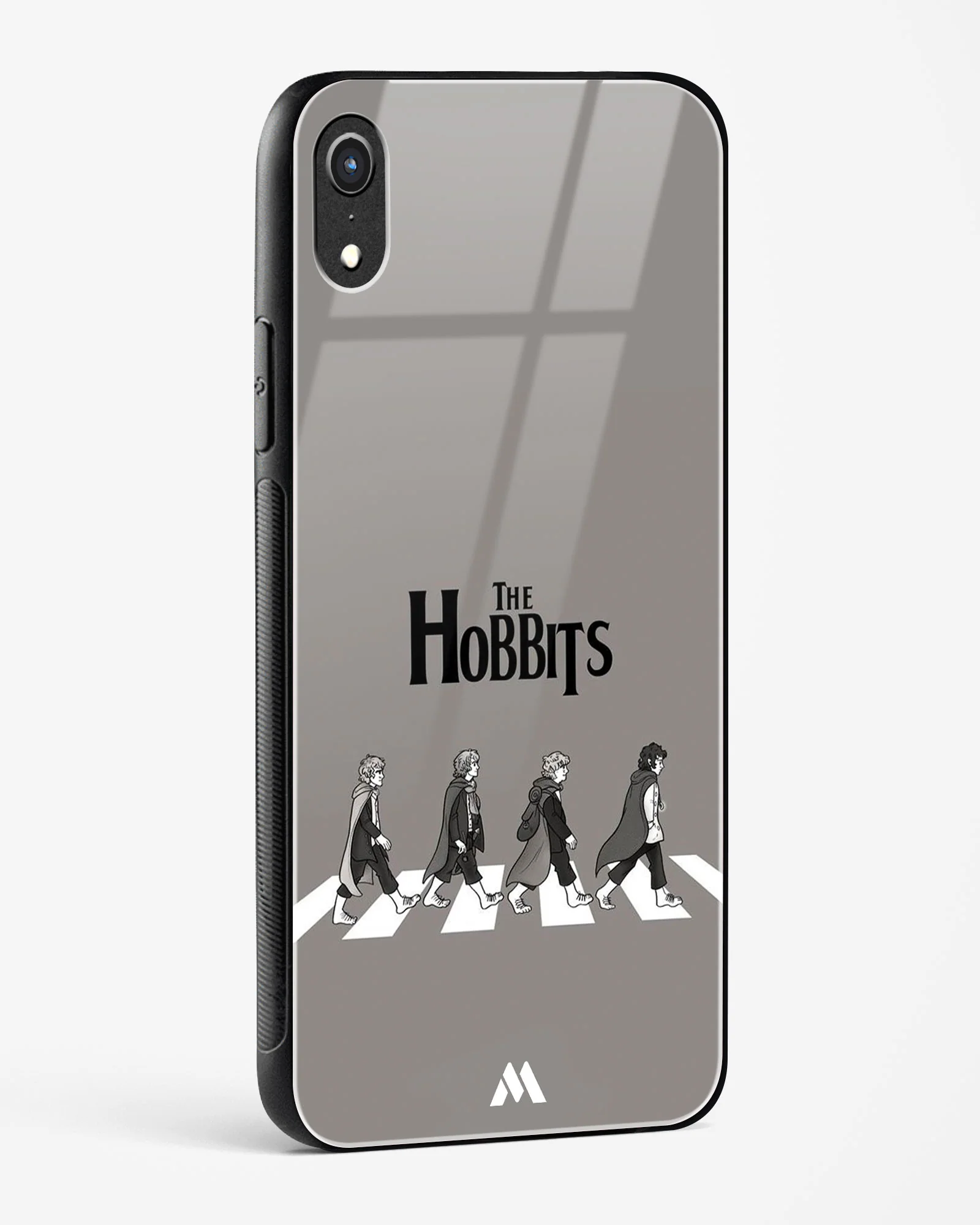 Hobbits at the Abbey Road Crossing Glass Case Phone Cover (Apple) - Image 80