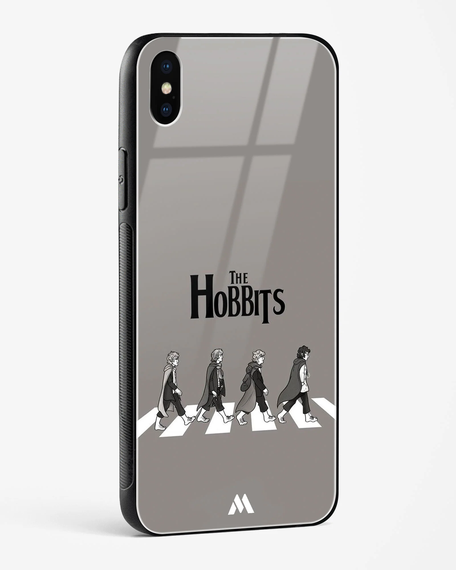 Hobbits at the Abbey Road Crossing Glass Case Phone Cover (Apple) - Image 82
