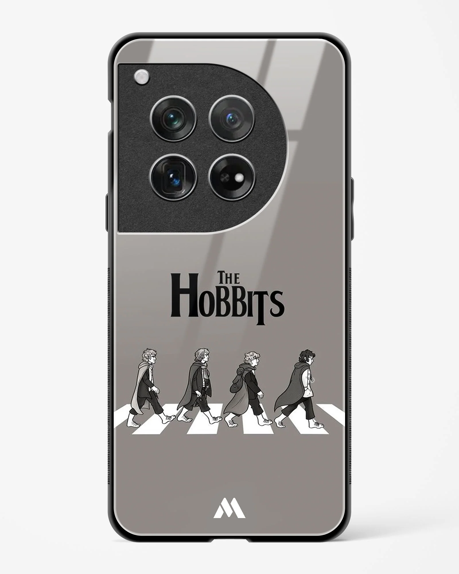 Hobbits at the Abbey Road Crossing Glass Case Phone Cover (OnePlus) - Image 11