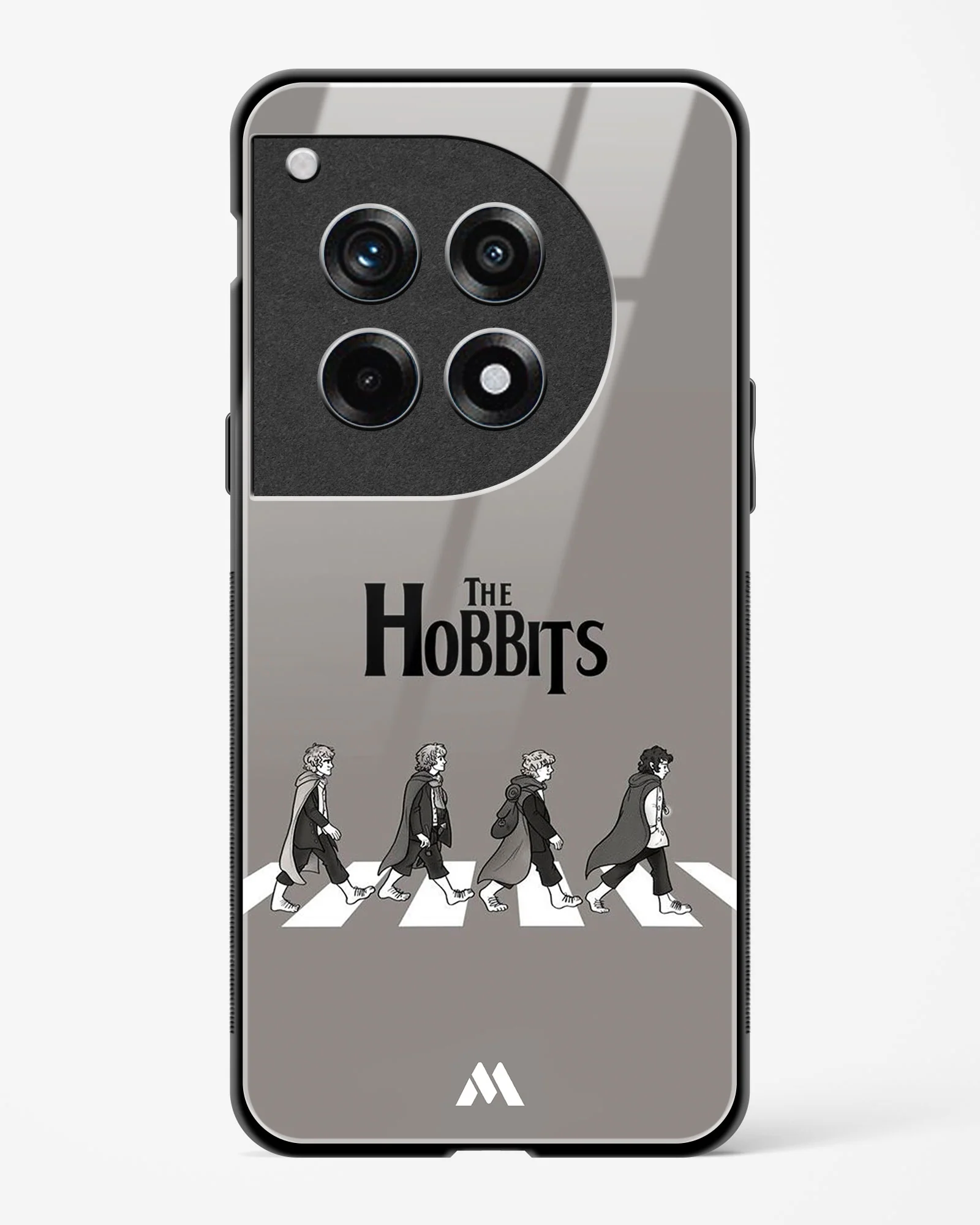 Hobbits at the Abbey Road Crossing Glass Case Phone Cover (OnePlus) - Image 13