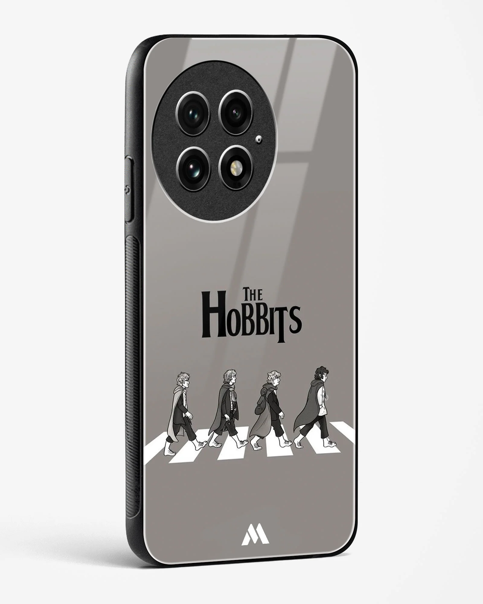 Hobbits at the Abbey Road Crossing Glass Case Phone Cover (OnePlus) - Image 16