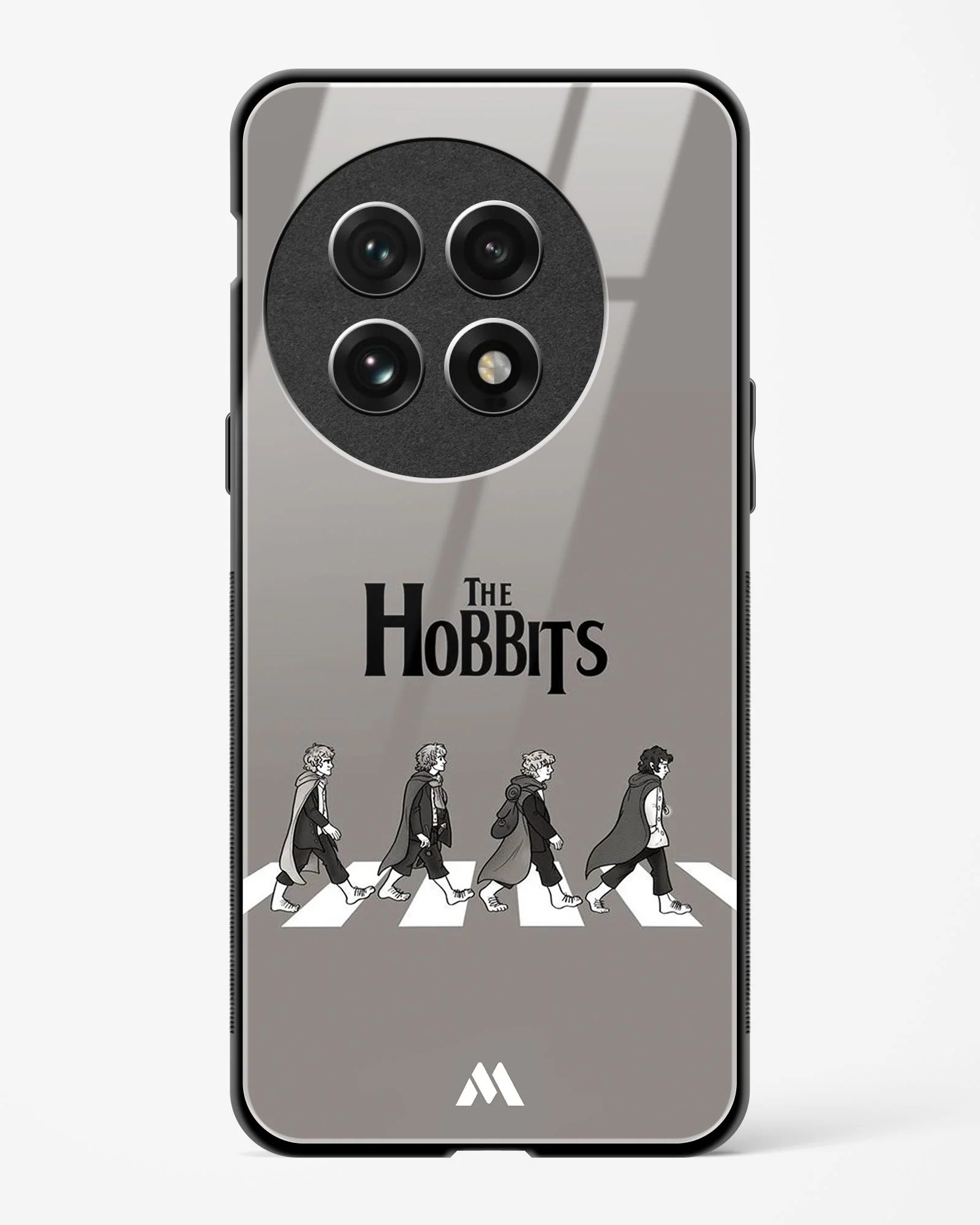 Hobbits at the Abbey Road Crossing Glass Case Phone Cover (OnePlus) - Image 17