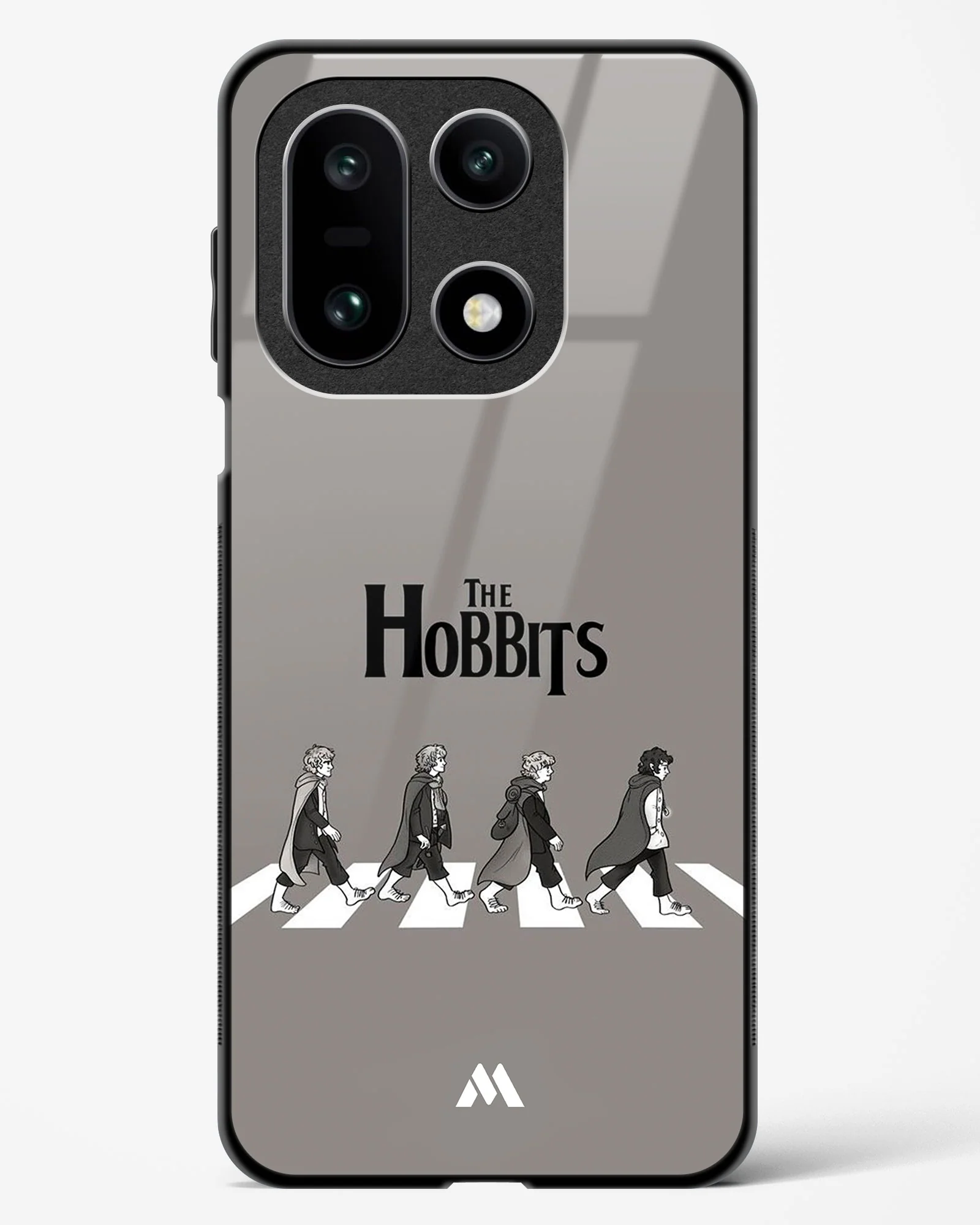 Hobbits at the Abbey Road Crossing Glass Case Phone Cover (OnePlus) - Image 19