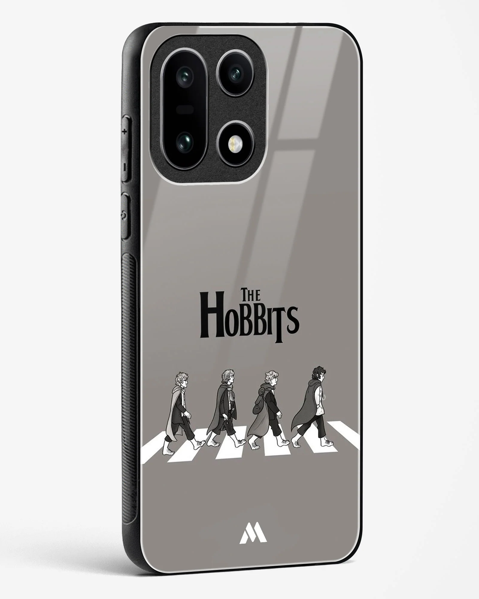 Hobbits at the Abbey Road Crossing Glass Case Phone Cover (OnePlus) - Image 20