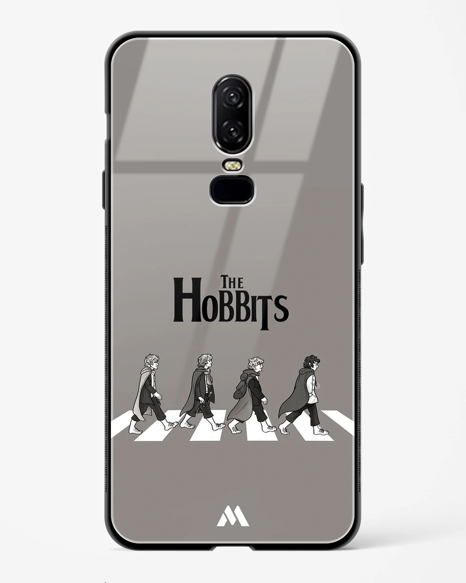 Hobbits at the Abbey Road Crossing Glass Case Phone Cover (OnePlus) - Image 21