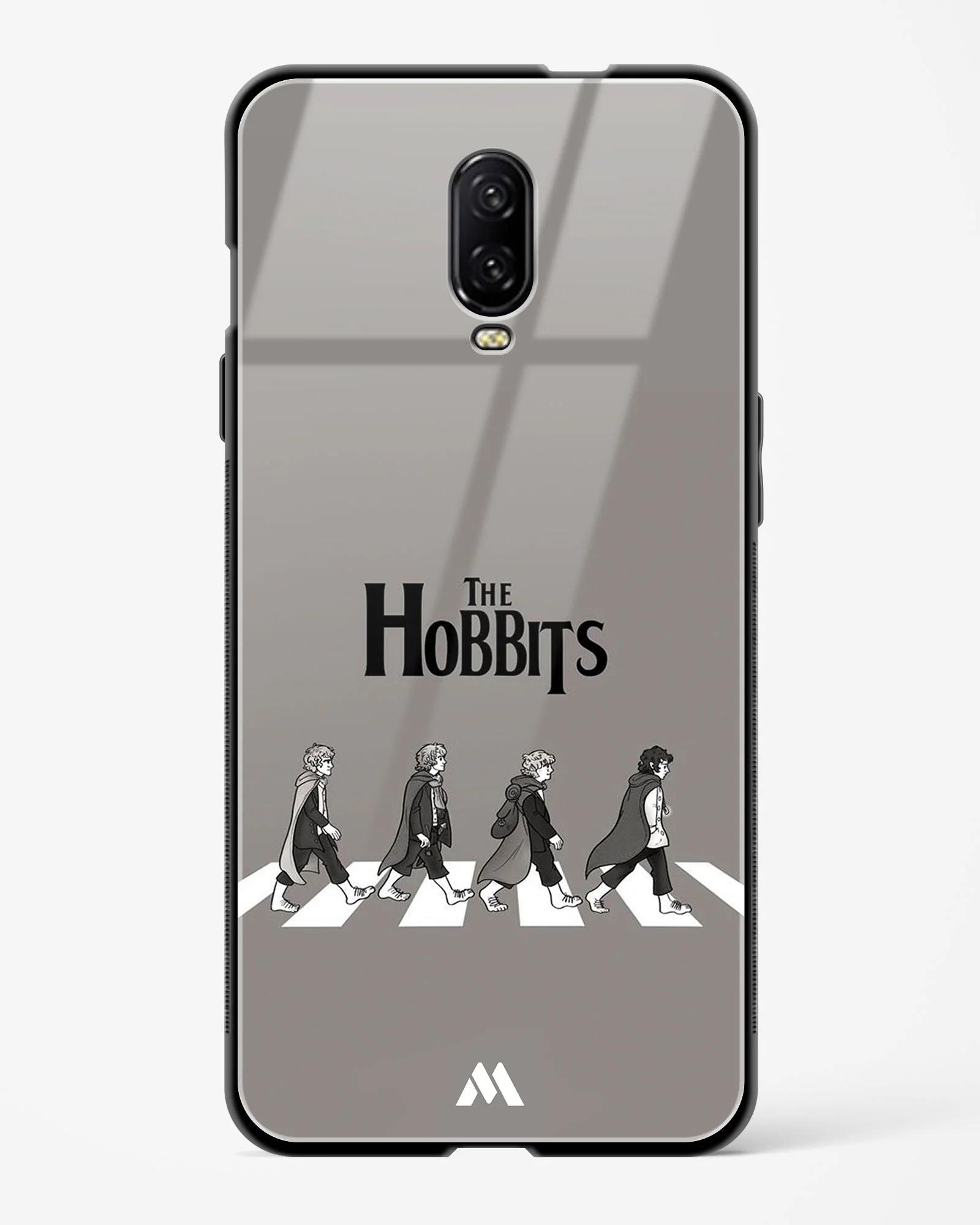 Hobbits at the Abbey Road Crossing Glass Case Phone Cover (OnePlus) - Image 23