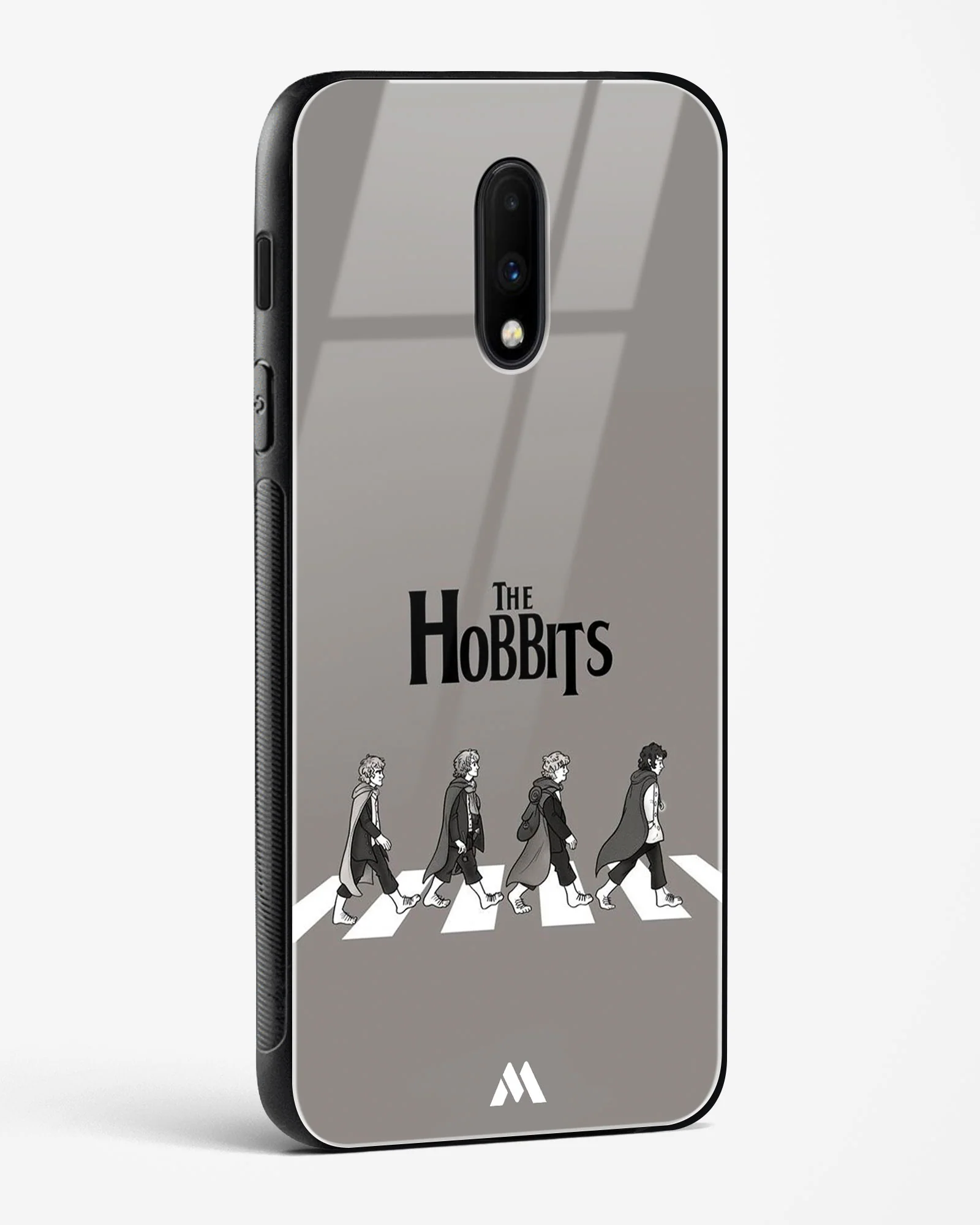 Hobbits at the Abbey Road Crossing Glass Case Phone Cover (OnePlus) - Image 26
