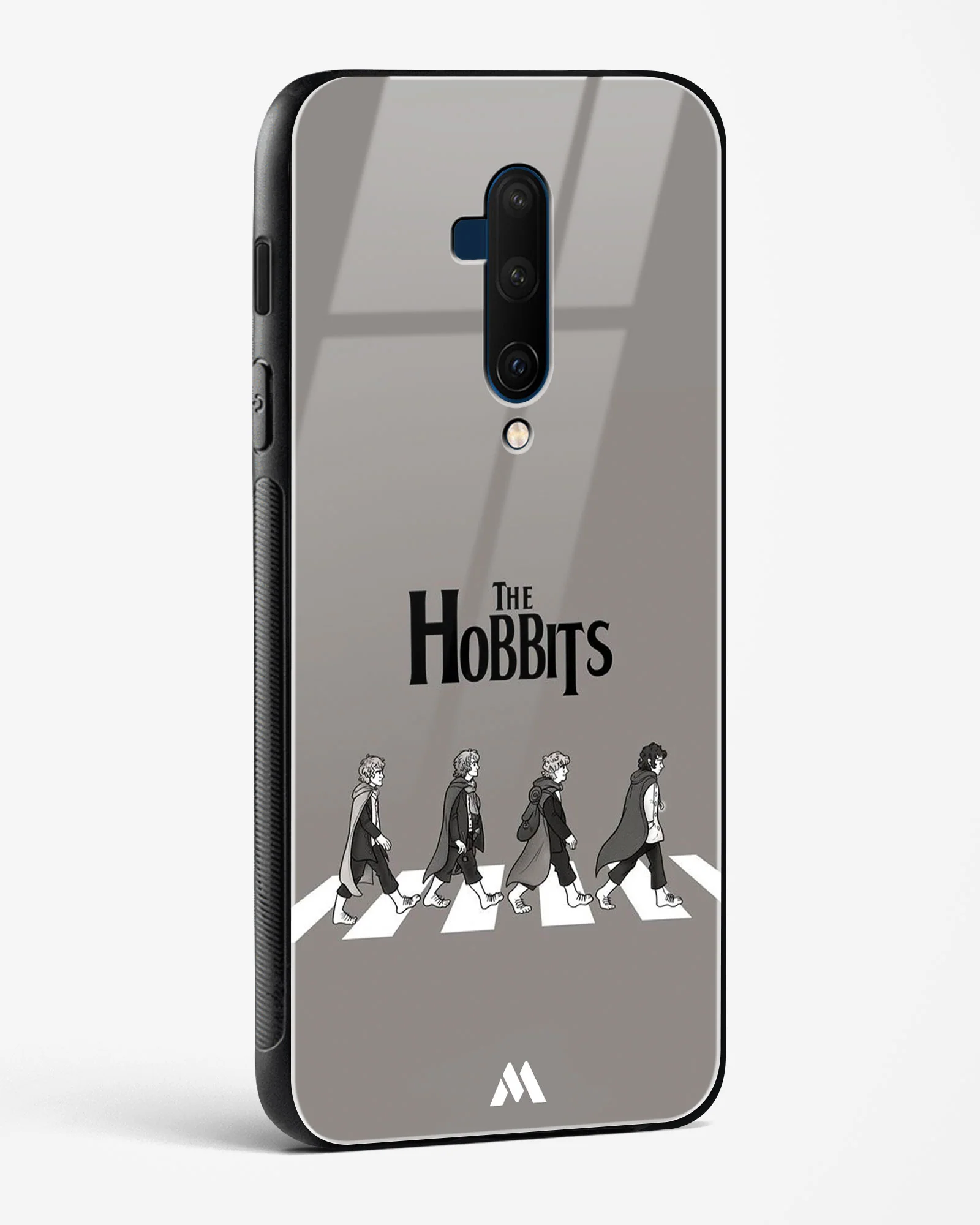 Hobbits at the Abbey Road Crossing Glass Case Phone Cover (OnePlus) - Image 28