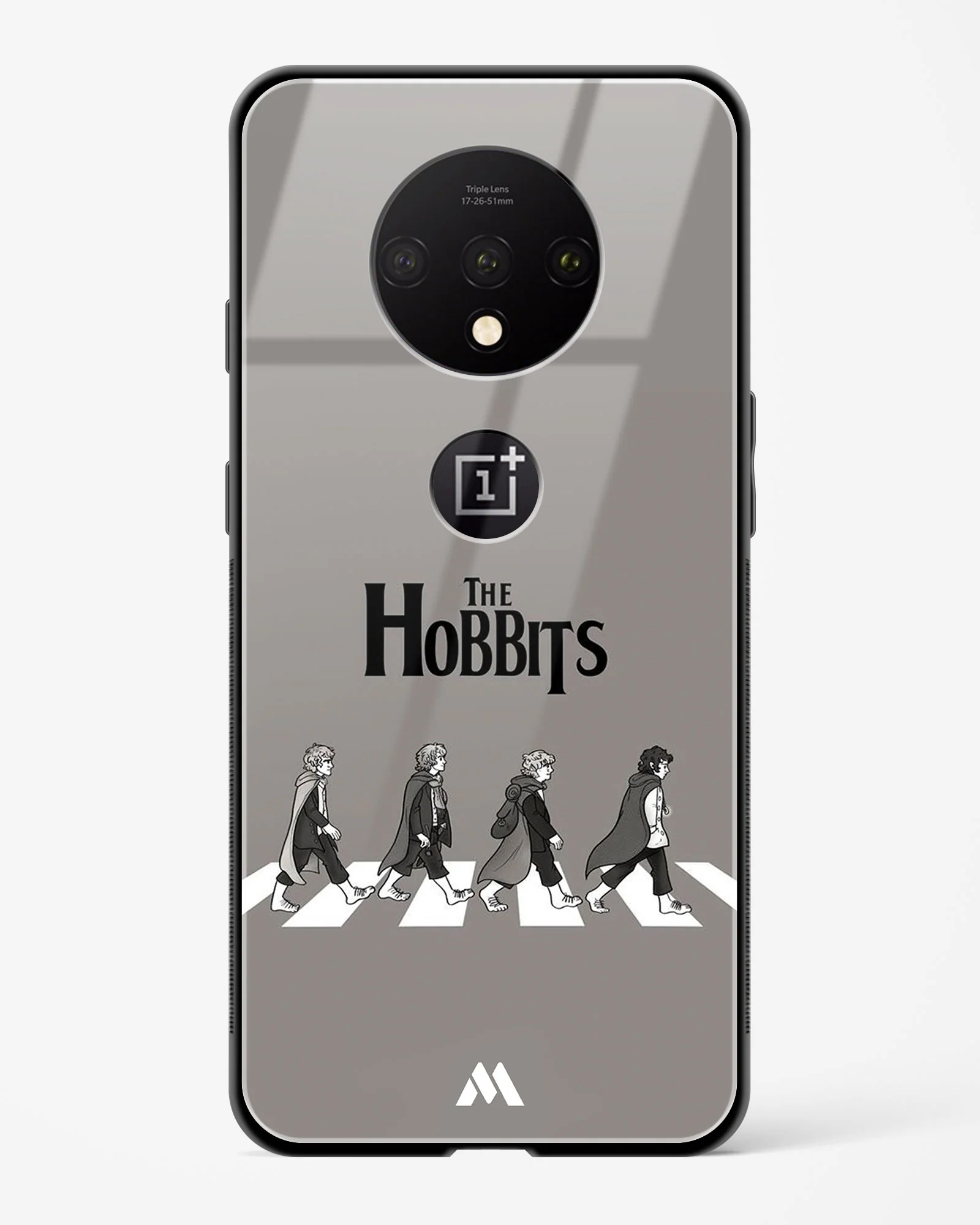 Hobbits at the Abbey Road Crossing Glass Case Phone Cover (OnePlus) - Image 29