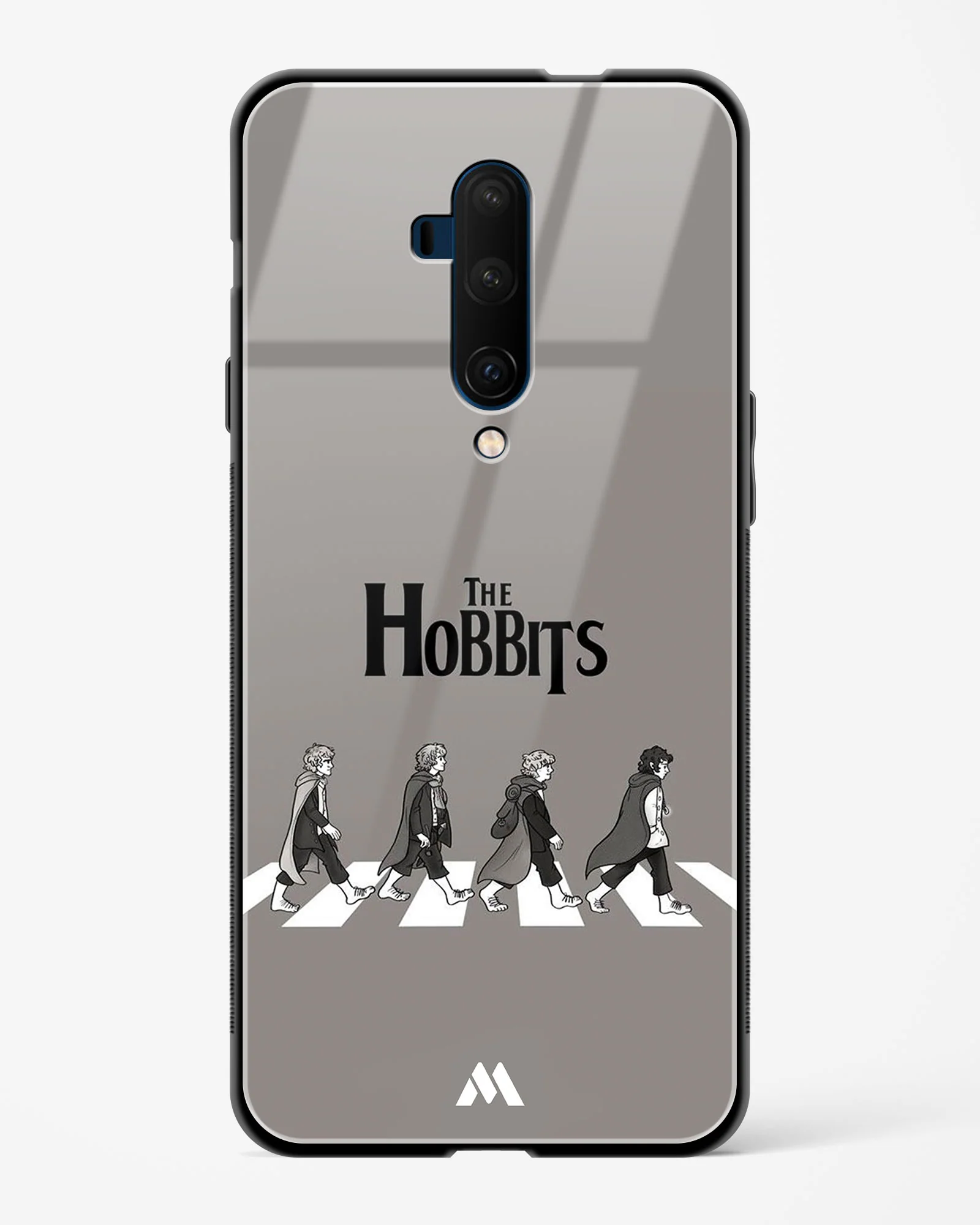 Hobbits at the Abbey Road Crossing Glass Case Phone Cover (OnePlus) - Image 31