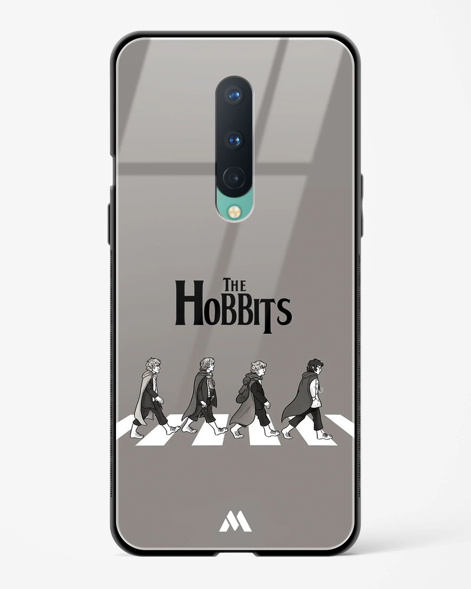 Hobbits at the Abbey Road Crossing Glass Case Phone Cover (OnePlus) - Image 33