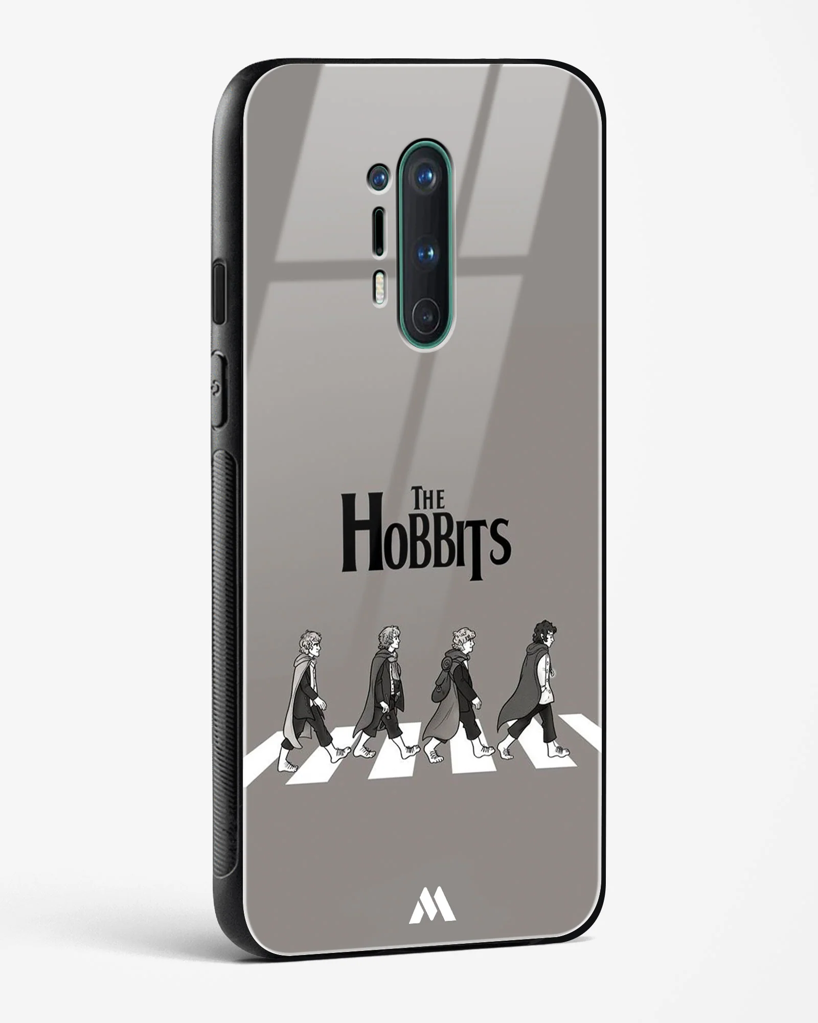 Hobbits at the Abbey Road Crossing Glass Case Phone Cover (OnePlus) - Image 36