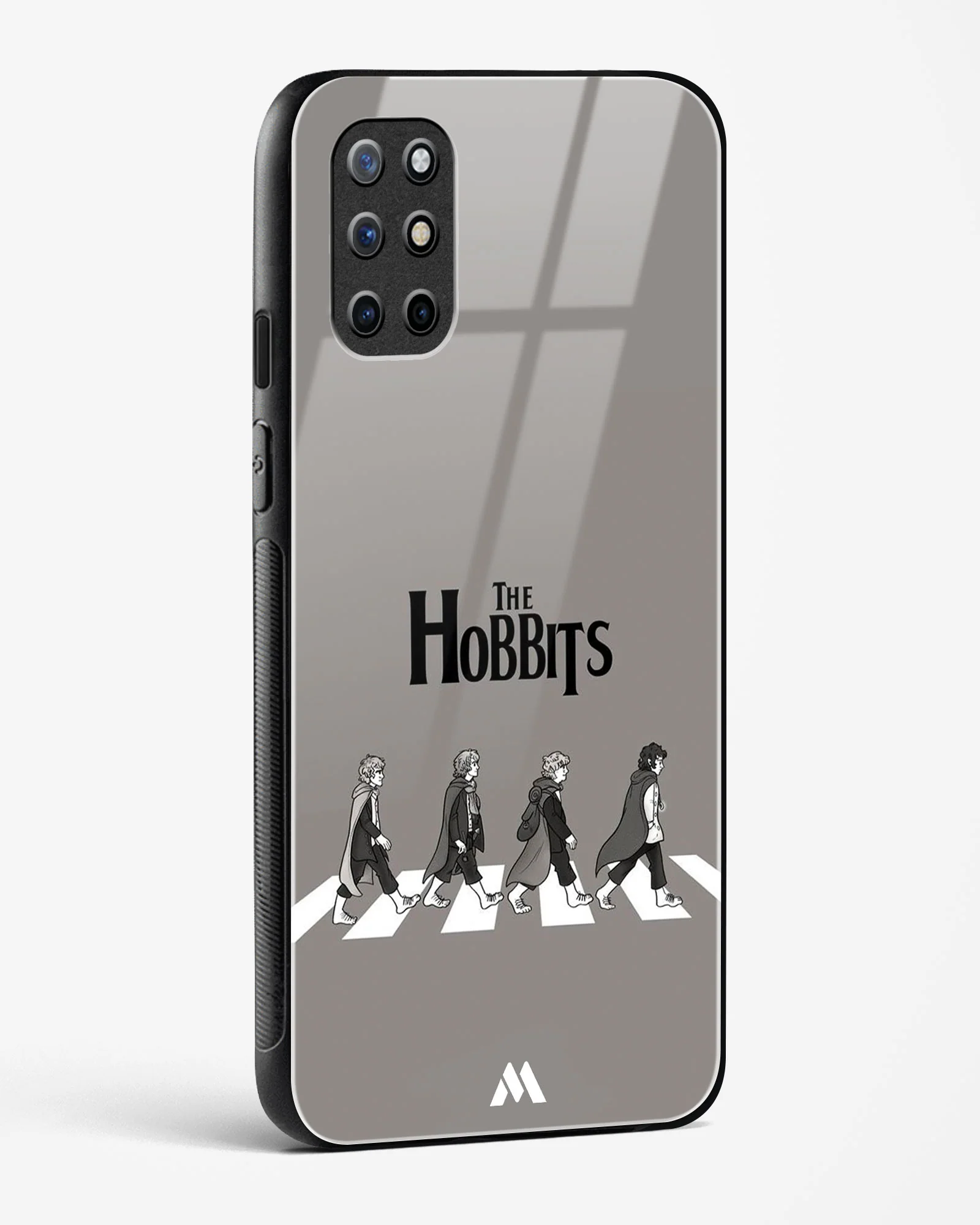 Hobbits at the Abbey Road Crossing Glass Case Phone Cover (OnePlus) - Image 38