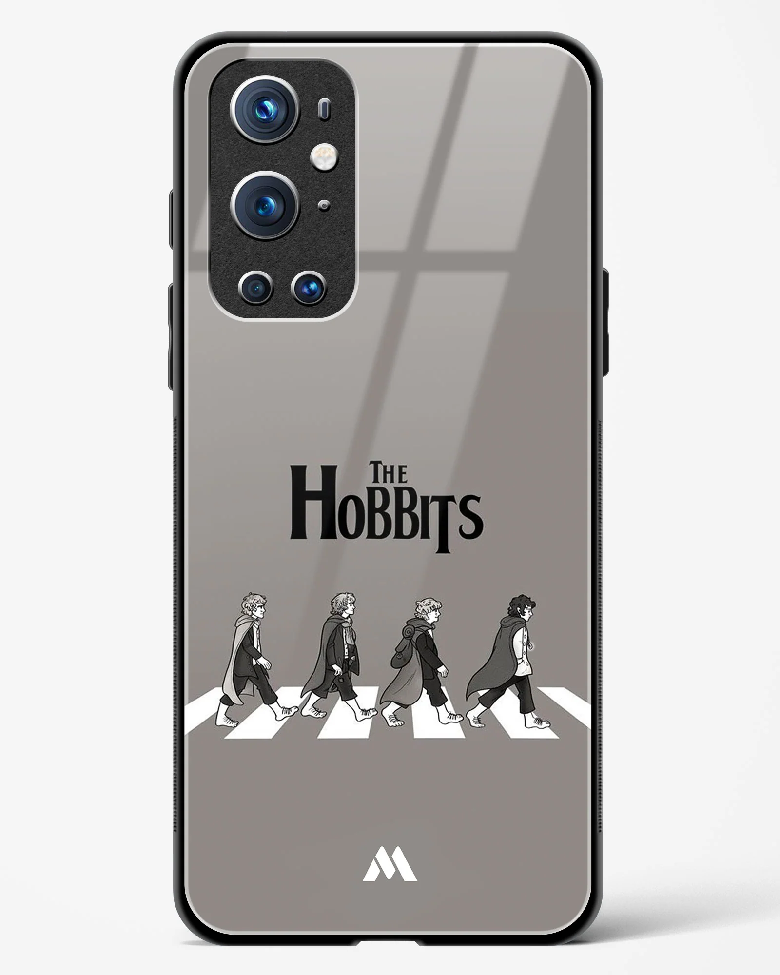 Hobbits at the Abbey Road Crossing Glass Case Phone Cover (OnePlus) - Image 41