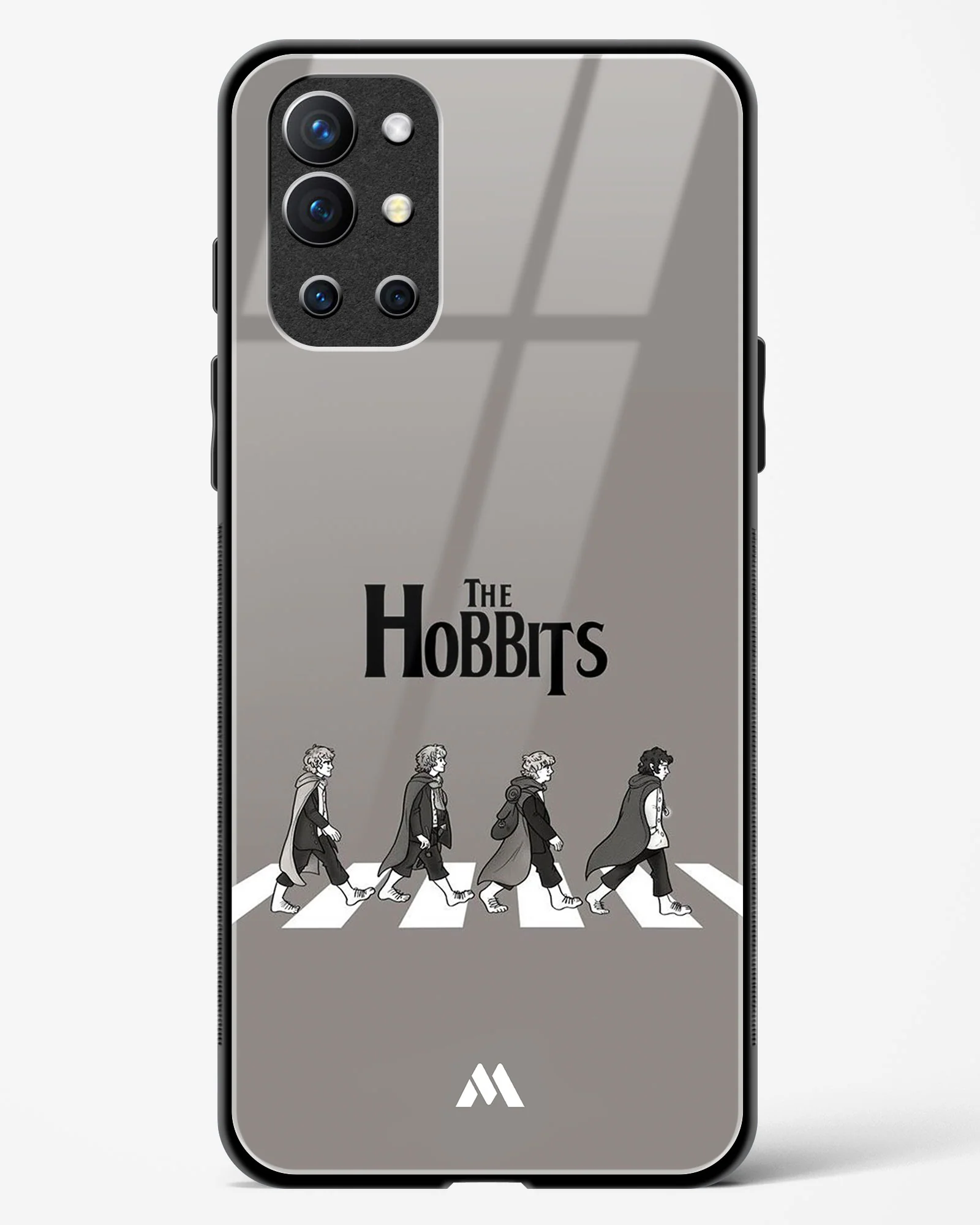 Hobbits at the Abbey Road Crossing Glass Case Phone Cover (OnePlus) - Image 43