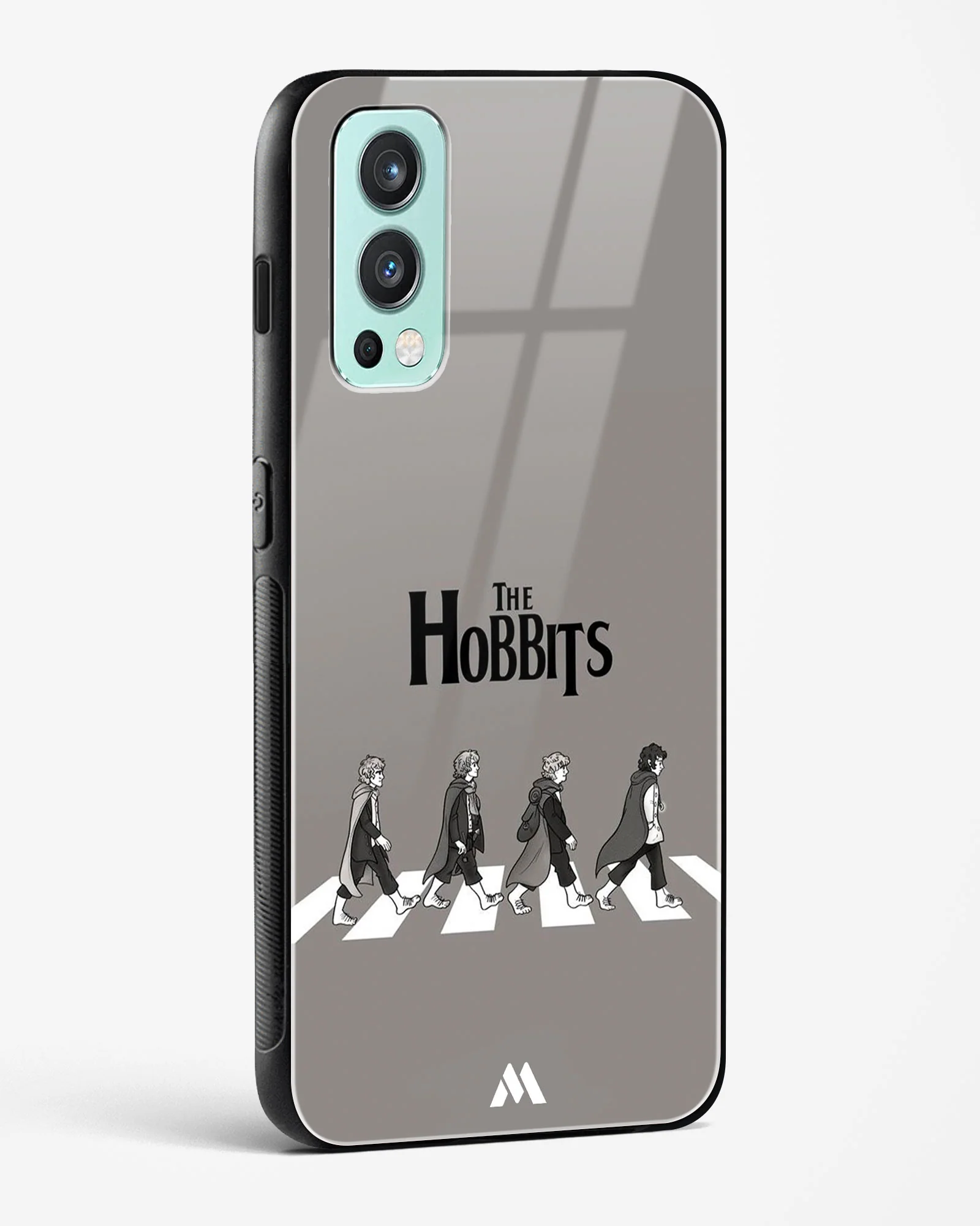 Hobbits at the Abbey Road Crossing Glass Case Phone Cover (OnePlus) - Image 50