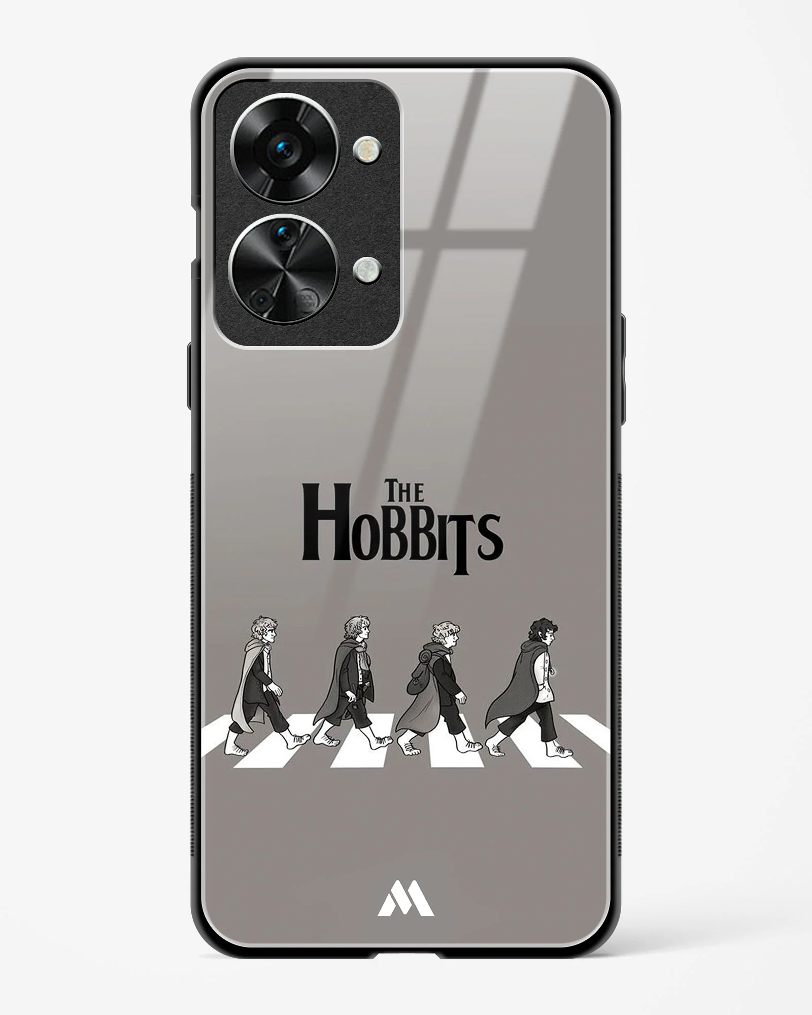 Hobbits at the Abbey Road Crossing Glass Case Phone Cover (OnePlus) - Image 51