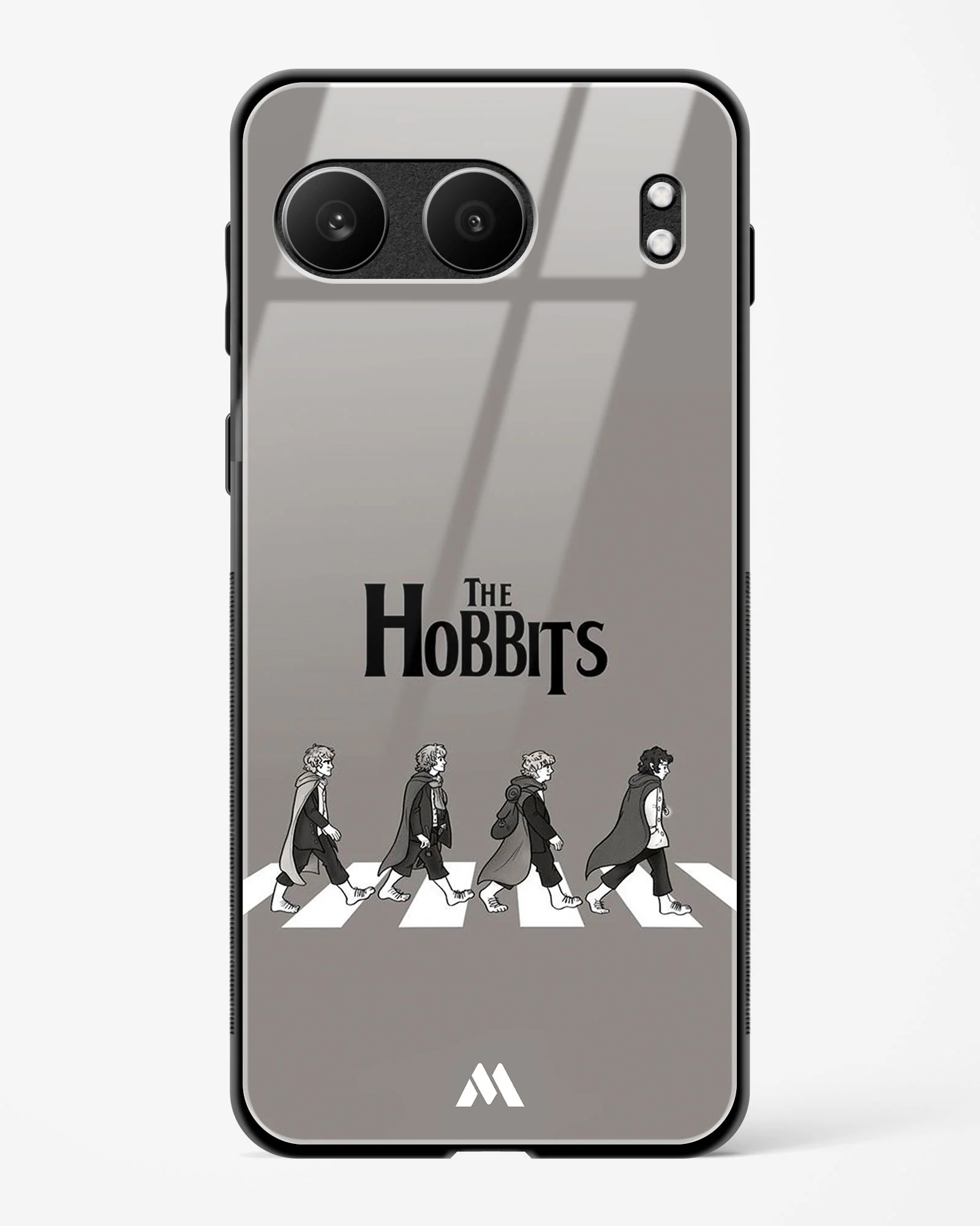 Hobbits at the Abbey Road Crossing Glass Case Phone Cover (OnePlus) - Image 55