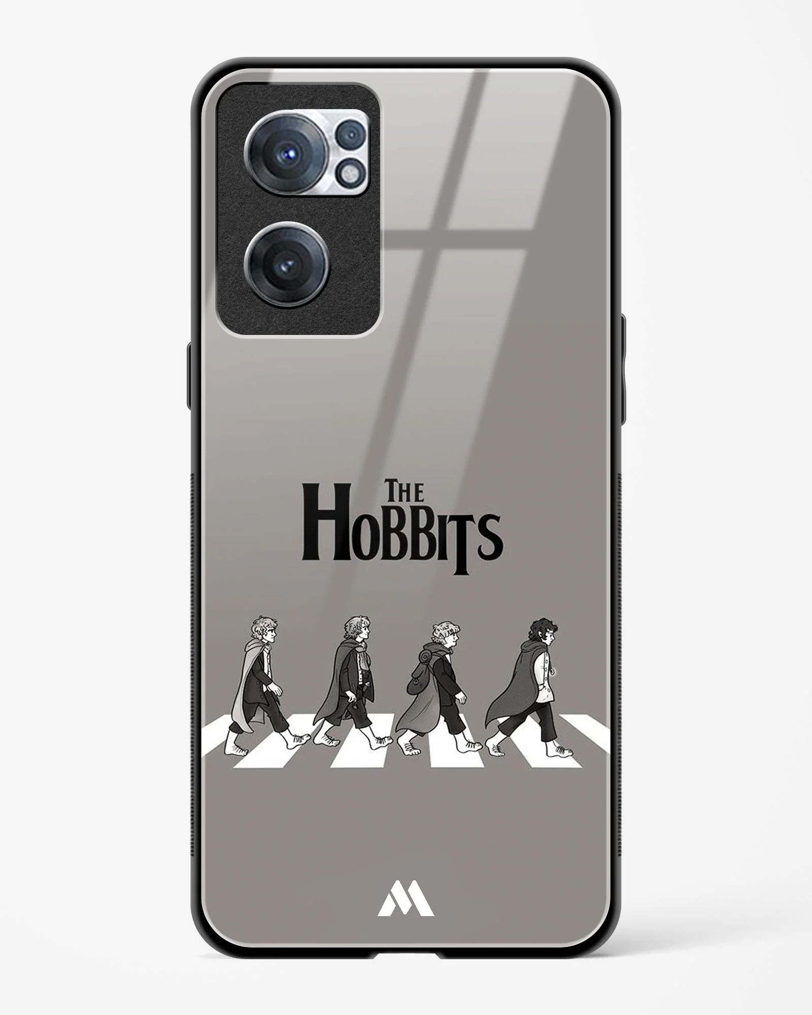 Hobbits at the Abbey Road Crossing Glass Case Phone Cover (OnePlus) - Image 57