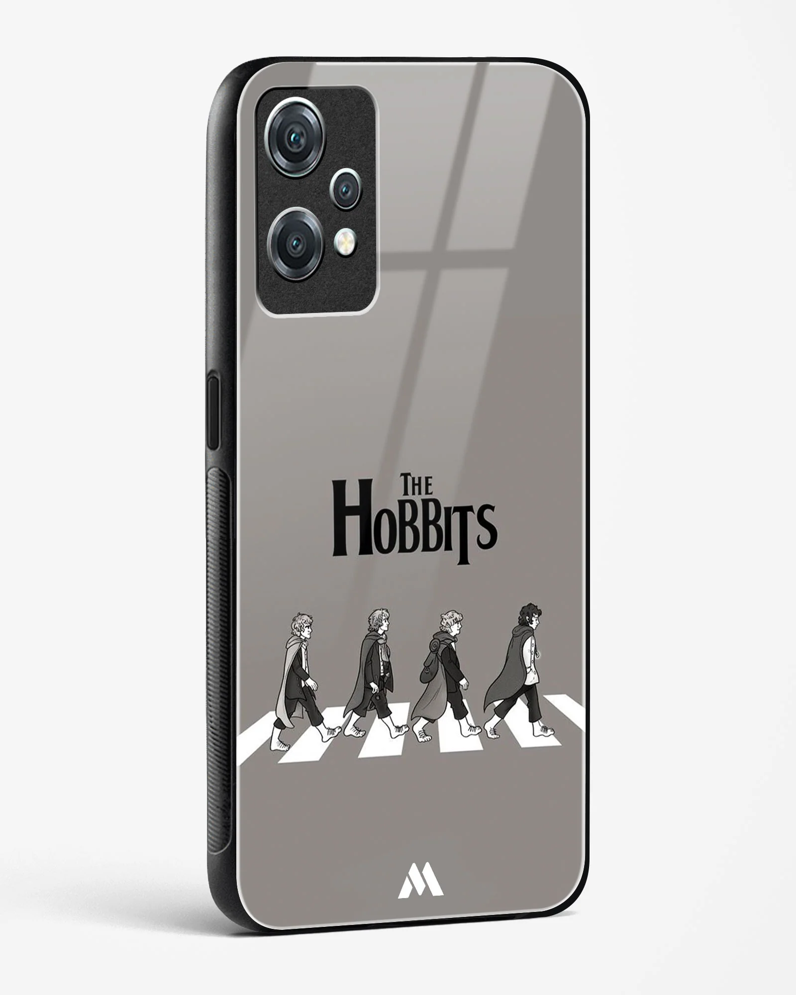Hobbits at the Abbey Road Crossing Glass Case Phone Cover (OnePlus) - Image 60
