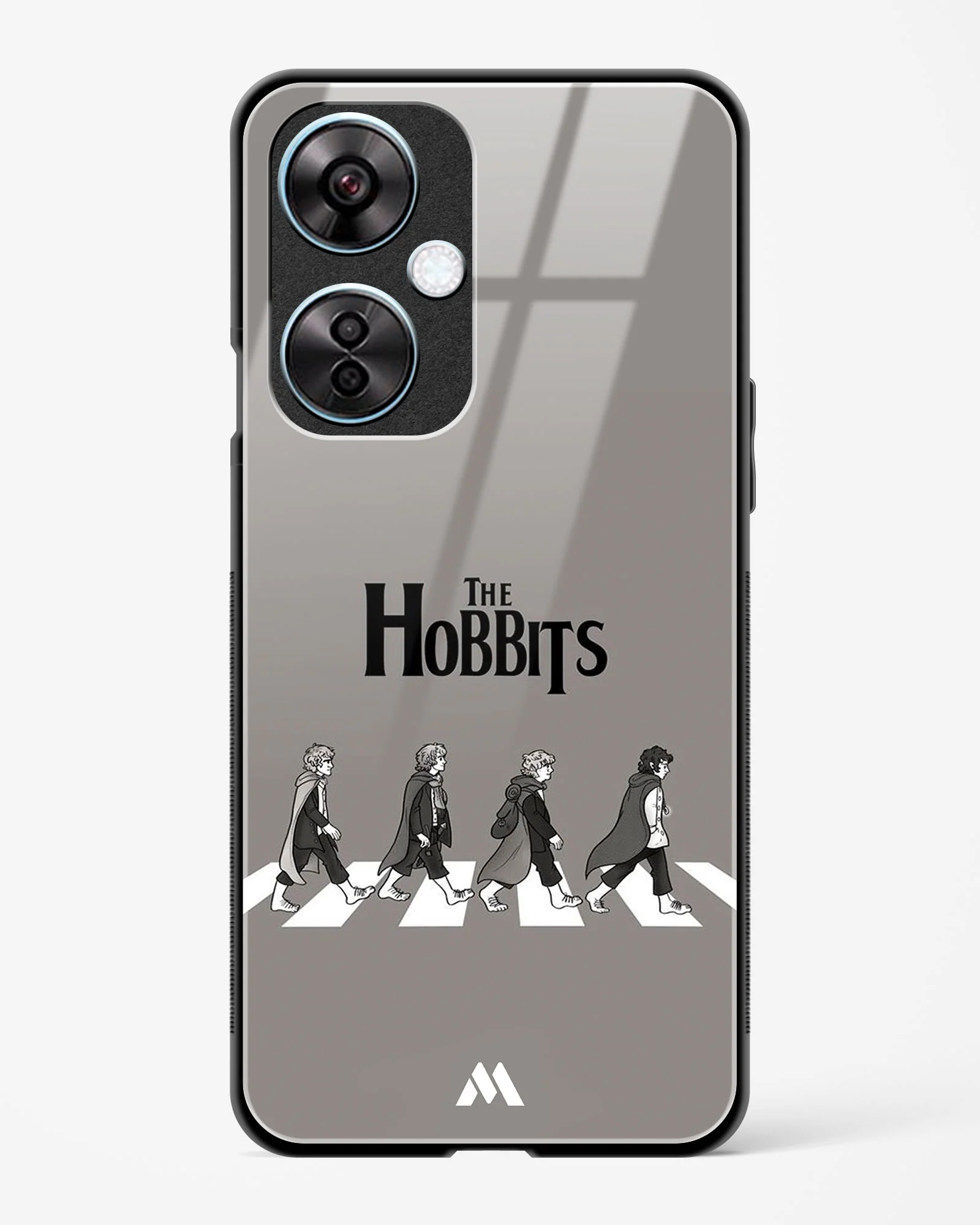 Hobbits at the Abbey Road Crossing Glass Case Phone Cover (OnePlus) - Image 61
