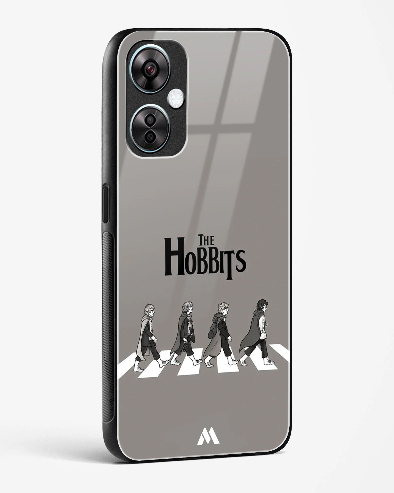 Hobbits at the Abbey Road Crossing Glass Case Phone Cover (OnePlus) - Image 62