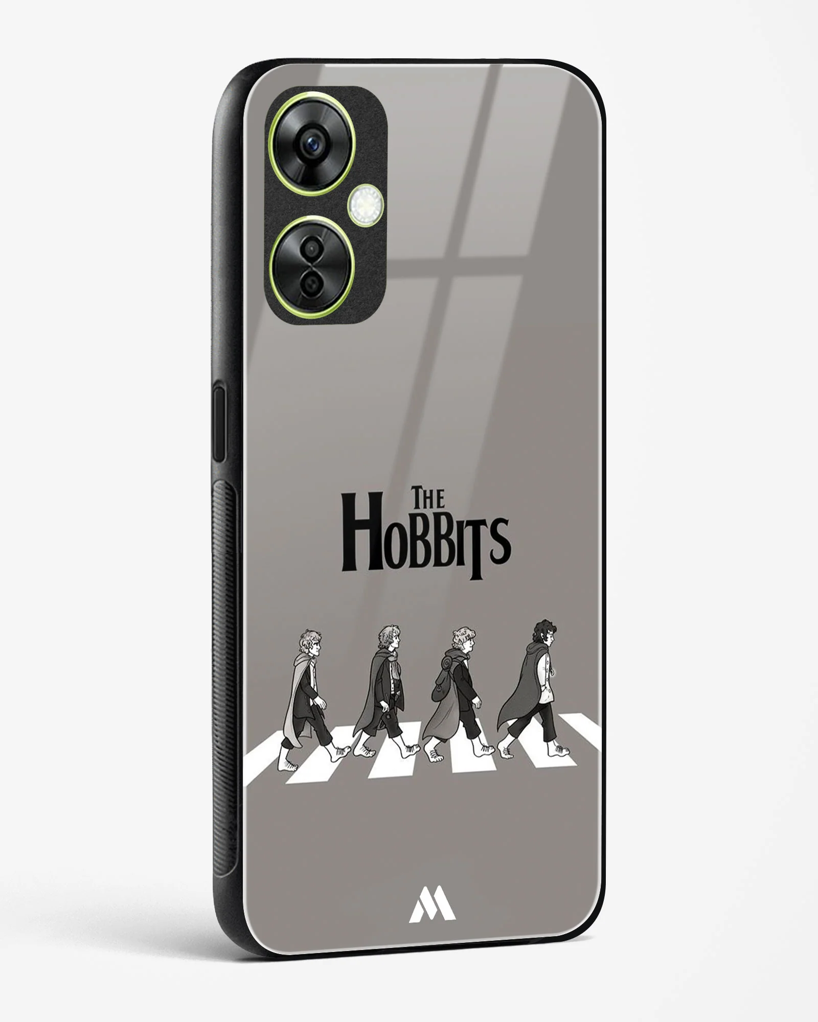 Hobbits at the Abbey Road Crossing Glass Case Phone Cover (OnePlus) - Image 64
