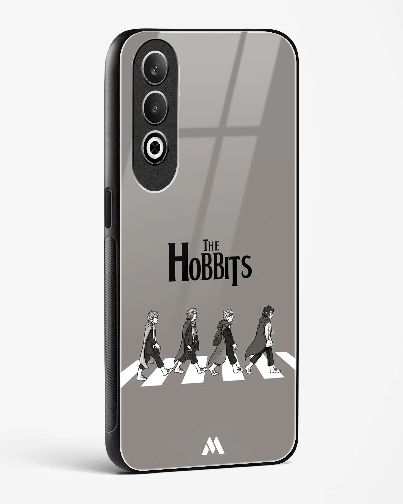 Hobbits at the Abbey Road Crossing Glass Case Phone Cover (OnePlus) - Image 66