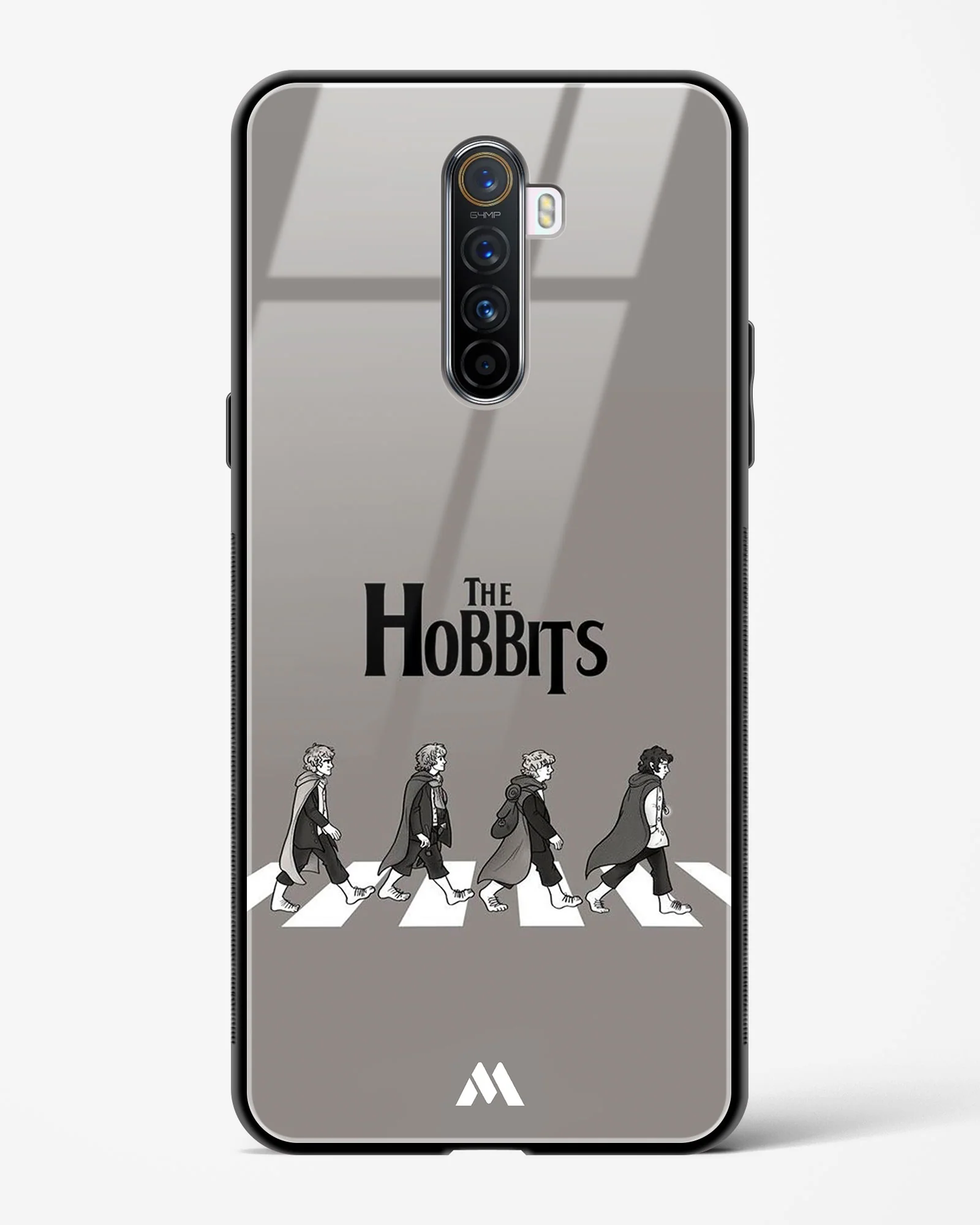 Hobbits at the Abbey Road Crossing Glass Case Phone Cover (Oppo) - Image 121