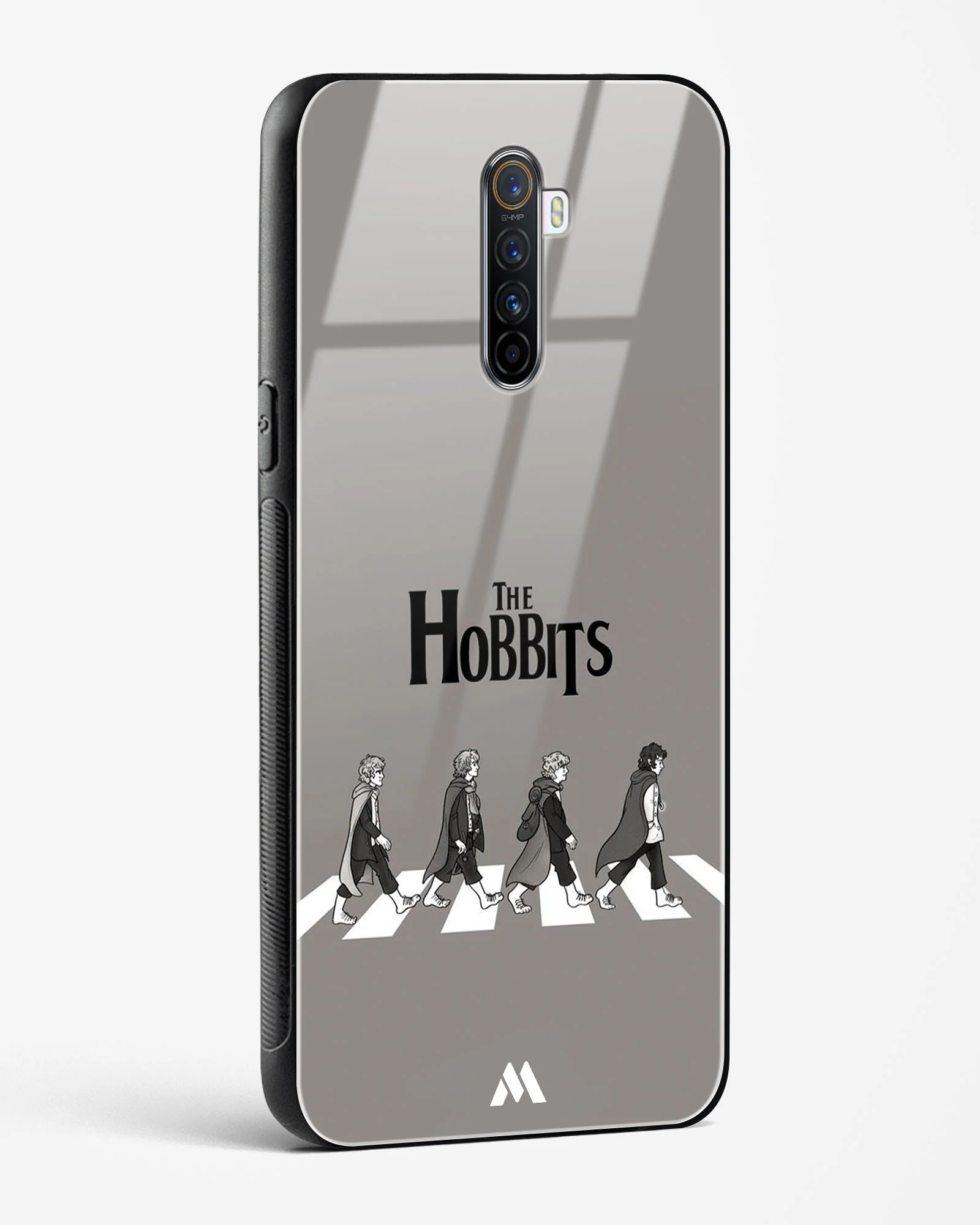 Hobbits at the Abbey Road Crossing Glass Case Phone Cover (Oppo) - Image 122