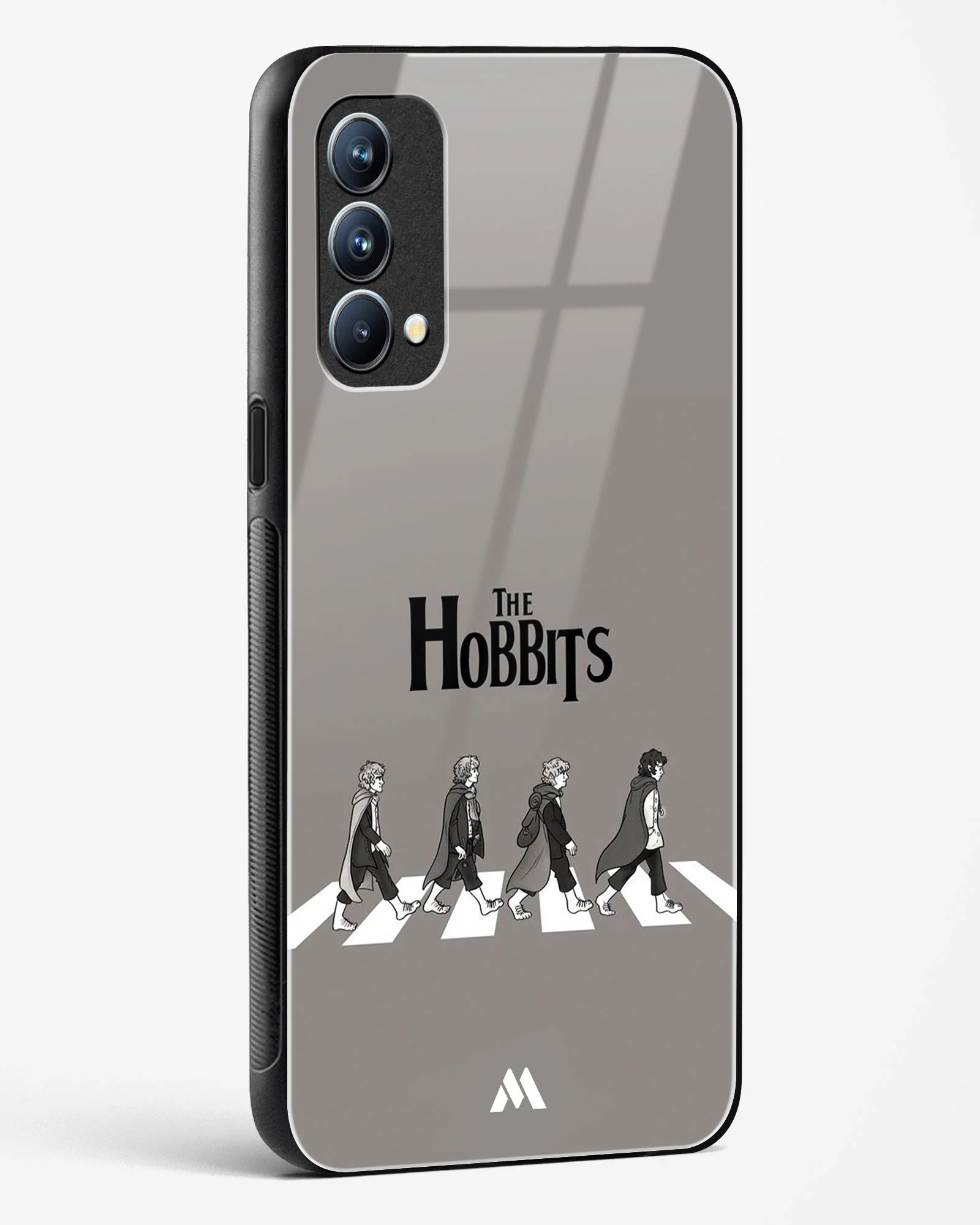 Hobbits at the Abbey Road Crossing Glass Case Phone Cover (Oppo) - Image 18