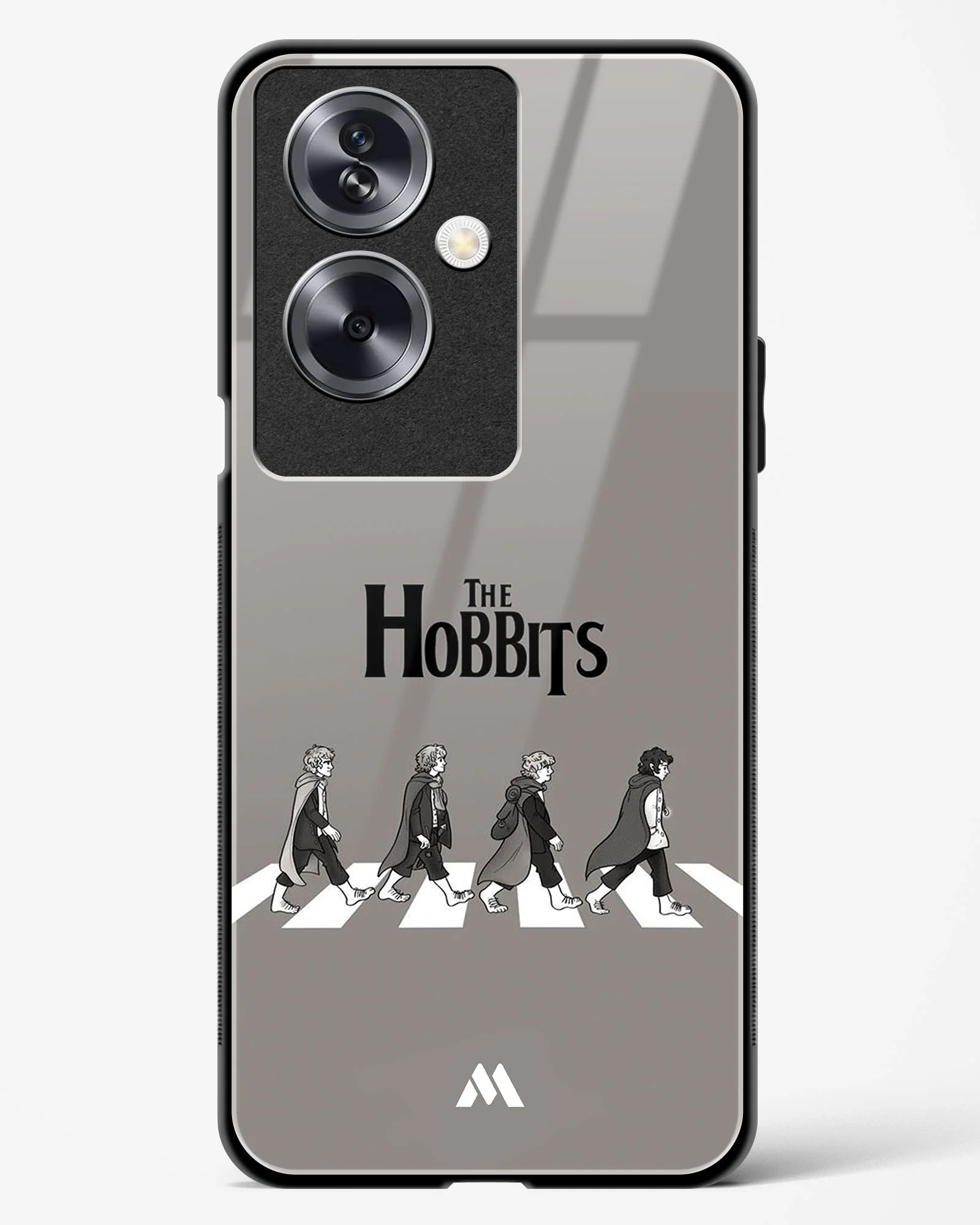 Hobbits at the Abbey Road Crossing Glass Case Phone Cover (Oppo) - Image 21