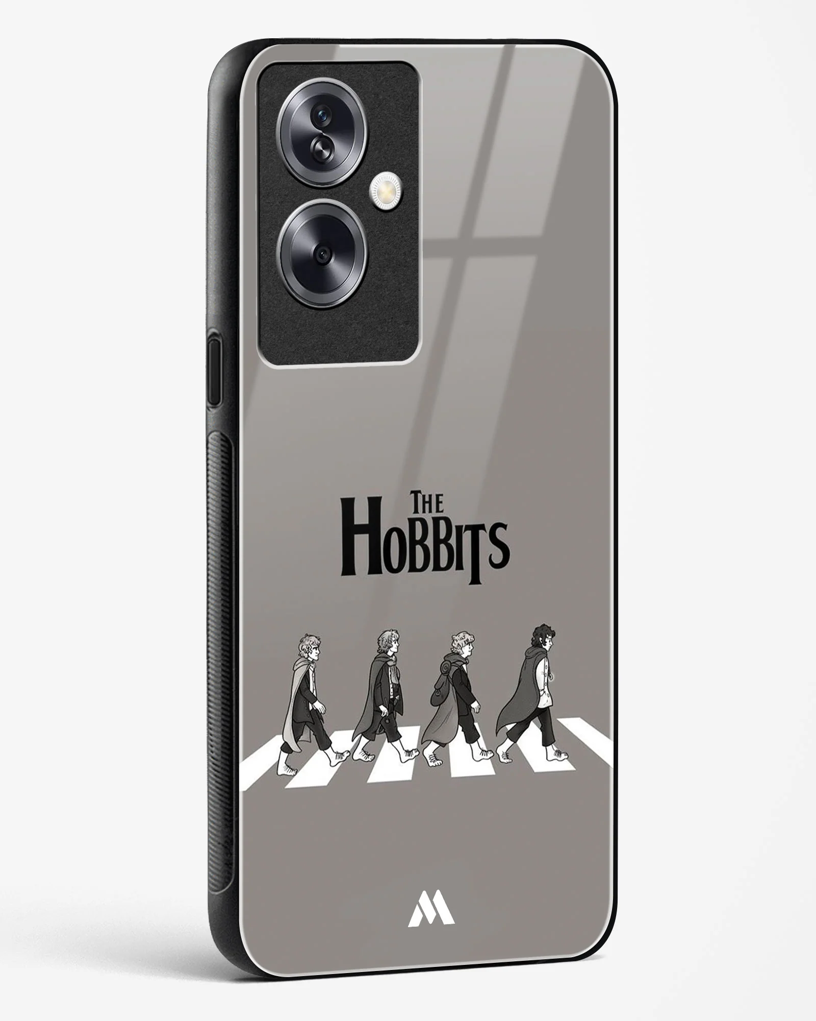 Hobbits at the Abbey Road Crossing Glass Case Phone Cover (Oppo) - Image 22