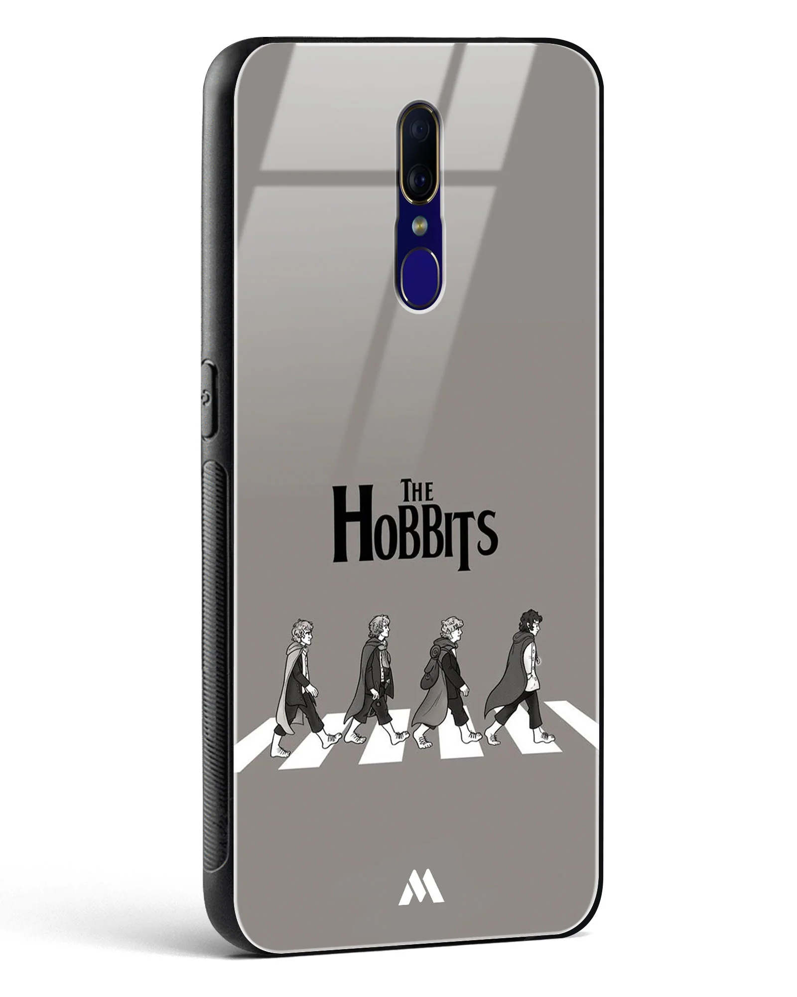Hobbits at the Abbey Road Crossing Glass Case Phone Cover (Oppo) - Image 30