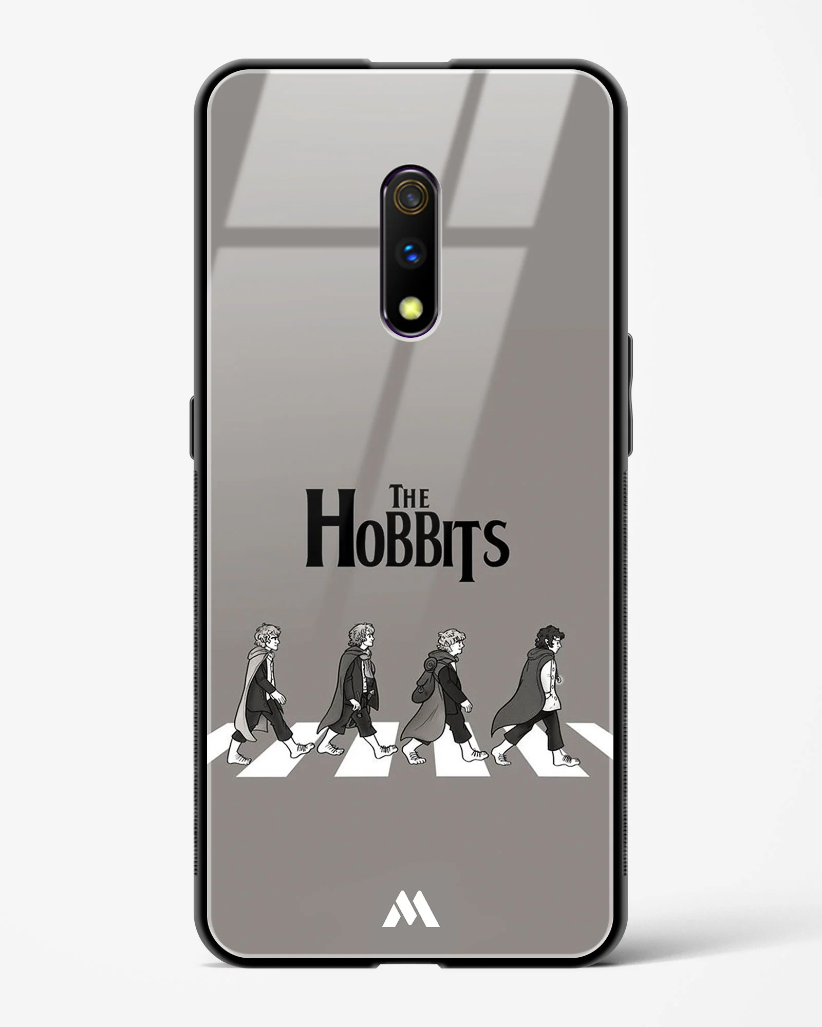 Hobbits at the Abbey Road Crossing Glass Case Phone Cover (Oppo) - Image 61