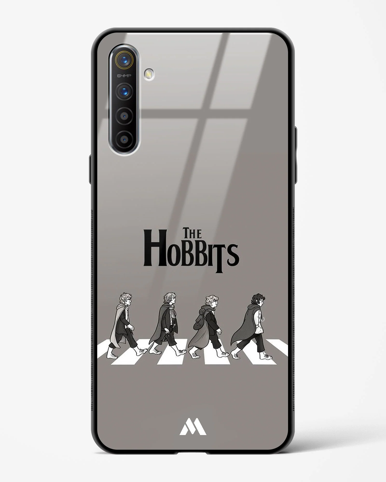 Hobbits at the Abbey Road Crossing Glass Case Phone Cover (Oppo) - Image 63