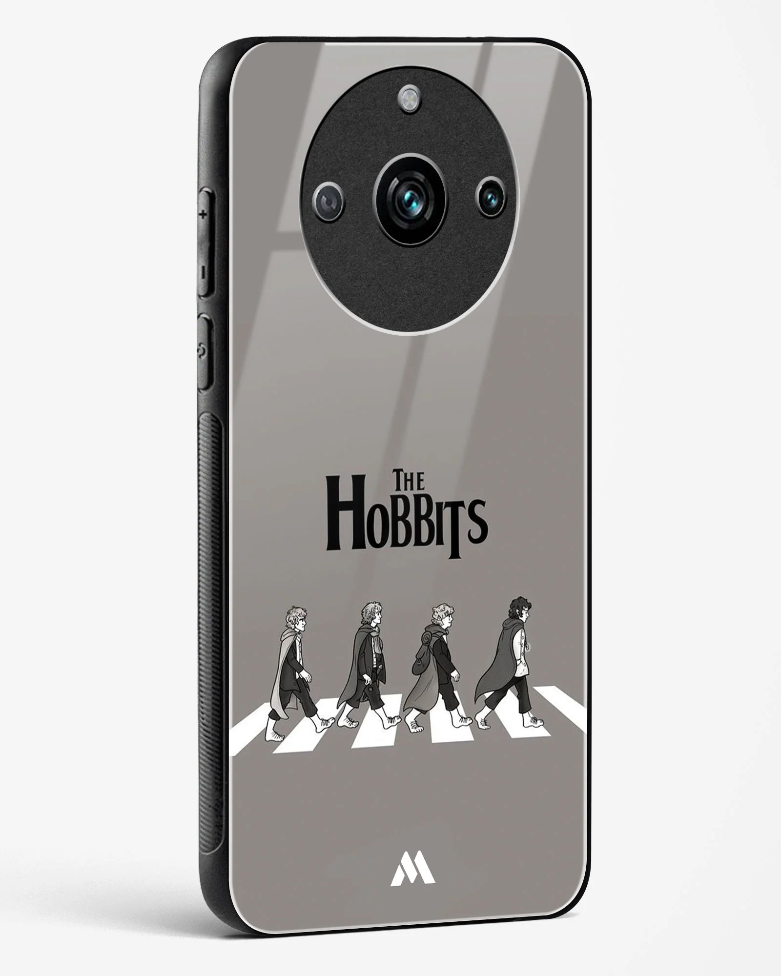 Hobbits at the Abbey Road Crossing Glass Case Phone Cover (Realme) - Image 10