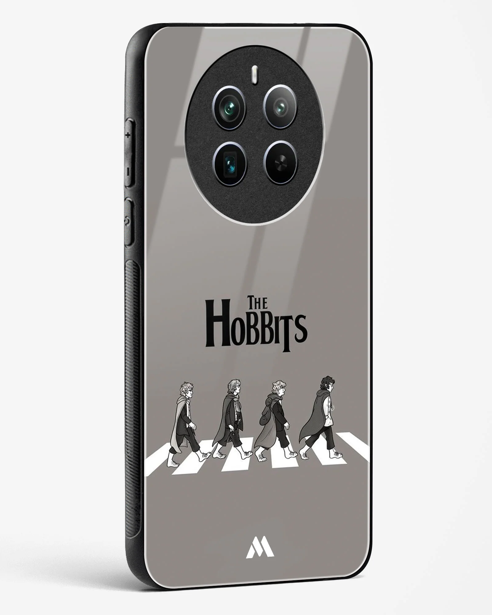 Hobbits at the Abbey Road Crossing Glass Case Phone Cover (Realme) - Image 18