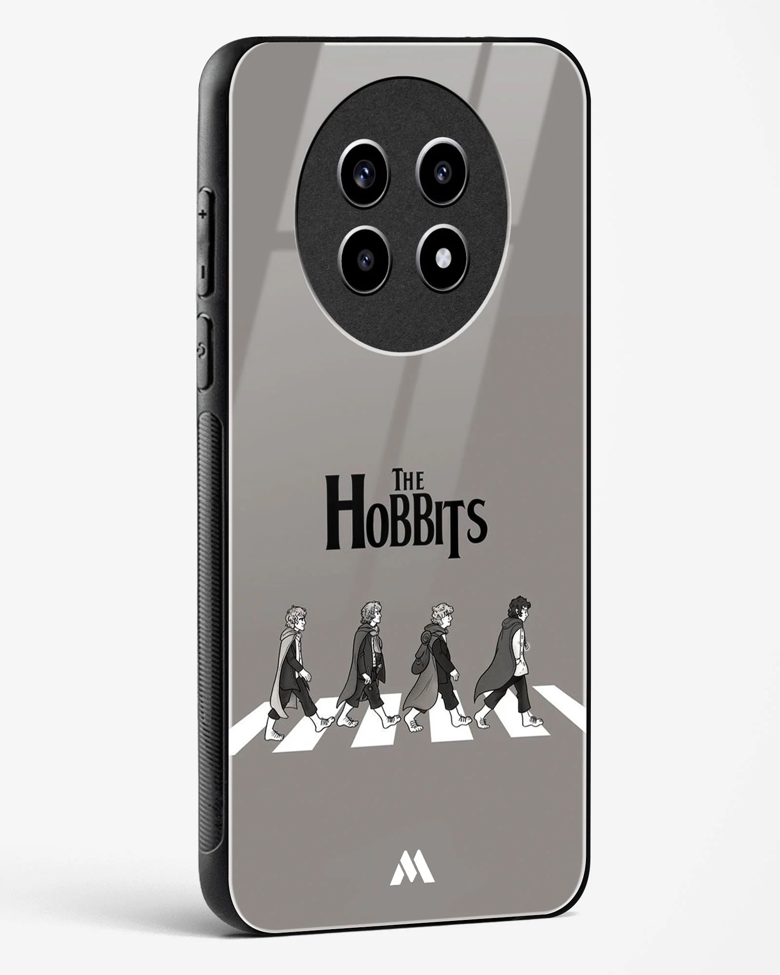 Hobbits at the Abbey Road Crossing Glass Case Phone Cover (Realme) - Image 24