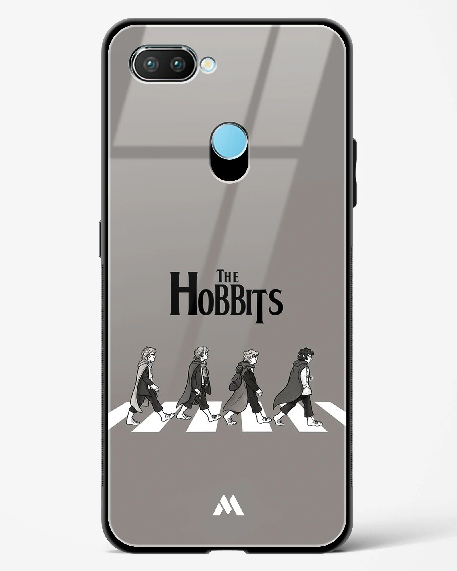 Hobbits at the Abbey Road Crossing Glass Case Phone Cover (Realme) - Image 33