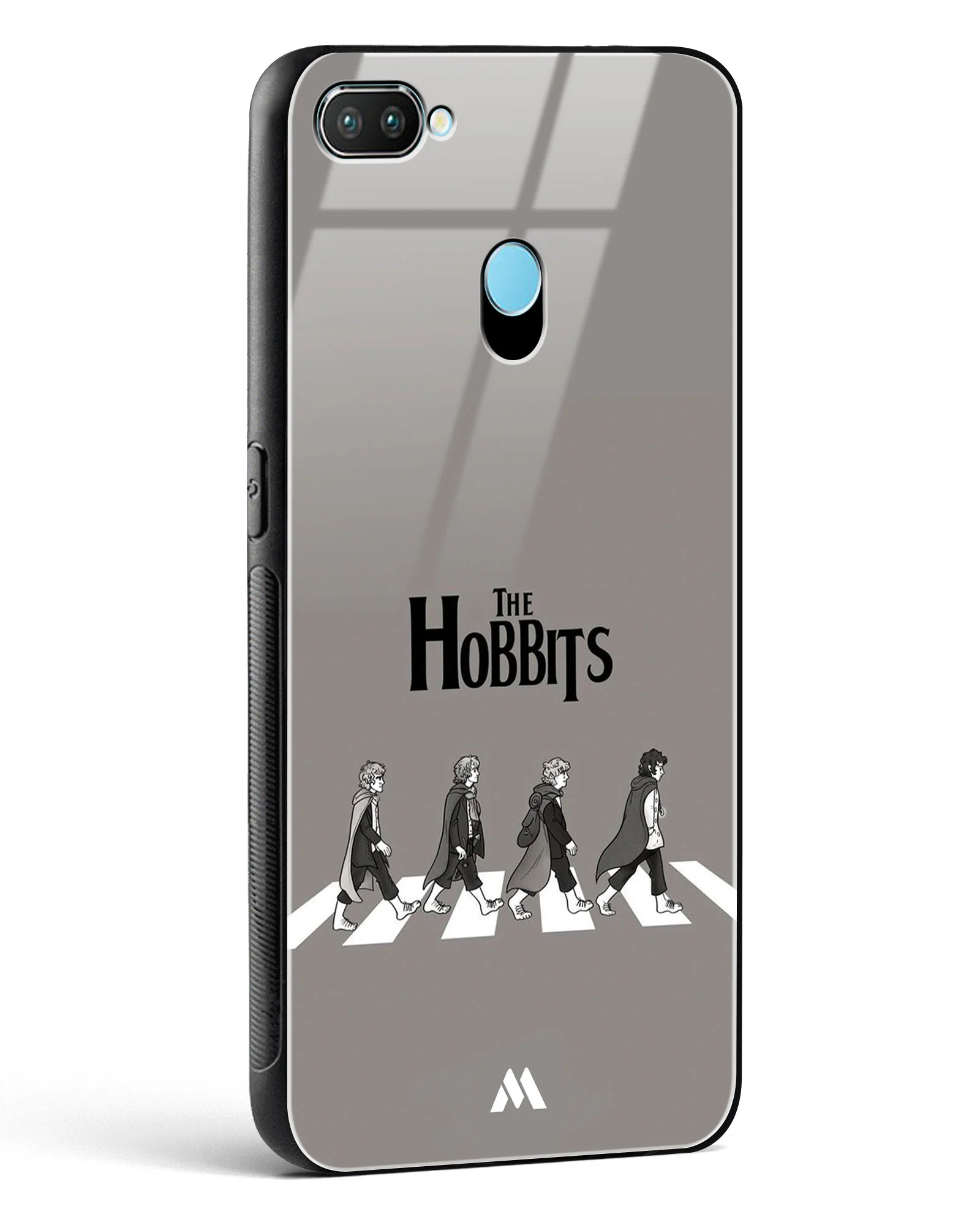 Hobbits at the Abbey Road Crossing Glass Case Phone Cover (Realme) - Image 34