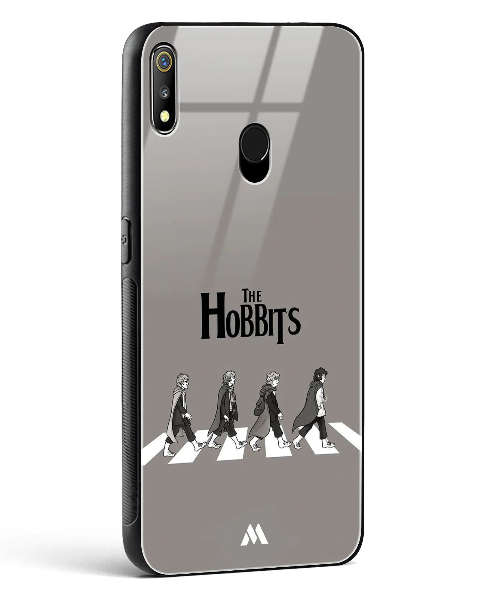 Hobbits at the Abbey Road Crossing Glass Case Phone Cover (Realme) - Image 38