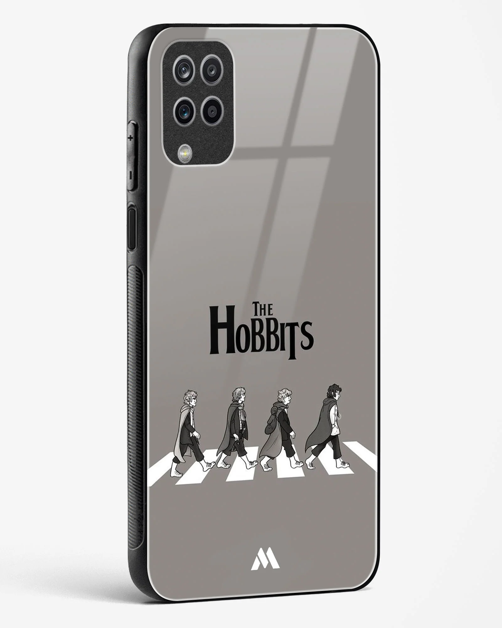 Hobbits at the Abbey Road Crossing Glass Case Phone Cover (Samsung) - Image 104