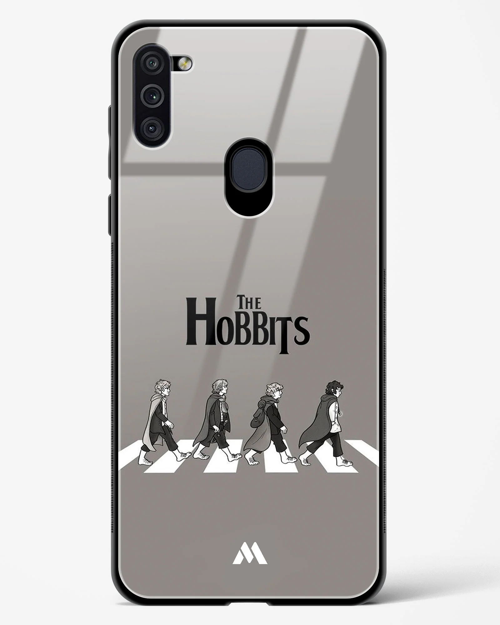 Hobbits at the Abbey Road Crossing Glass Case Phone Cover (Samsung) - Image 109